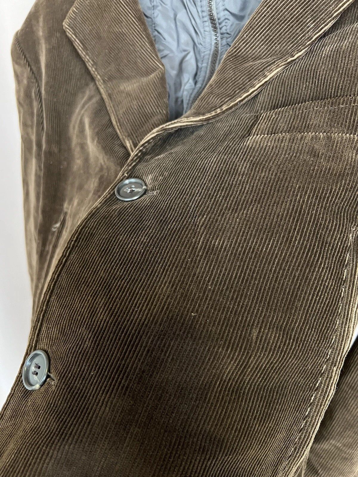 Fay Fay Double Coat Mens Size XL Velvet Button Jacket Vintage Size US XL / EU 56 / 4 - 17 Thumbnail