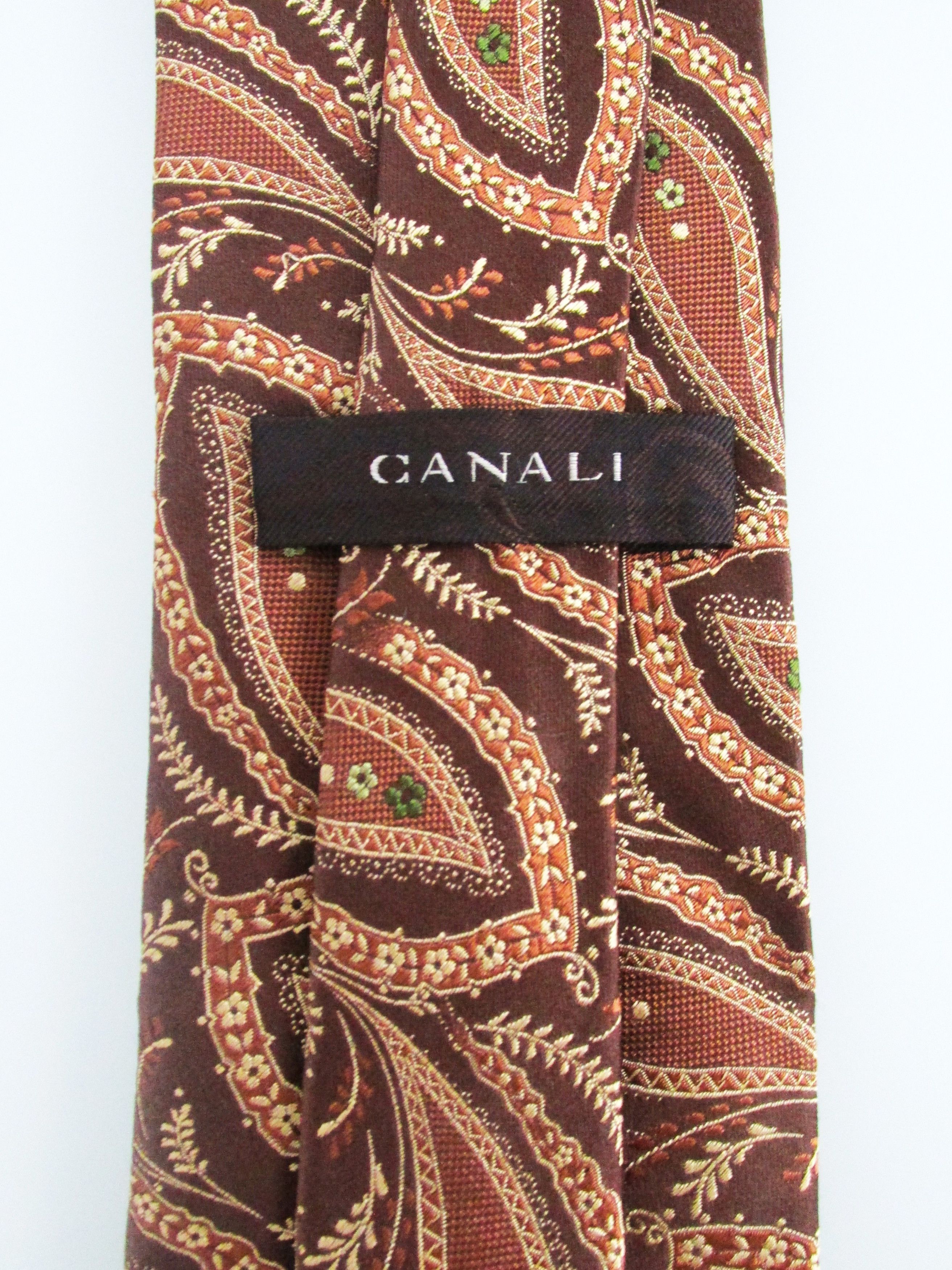 Canali Canali Men's Silk Tie Size ONE SIZE - 5 Thumbnail