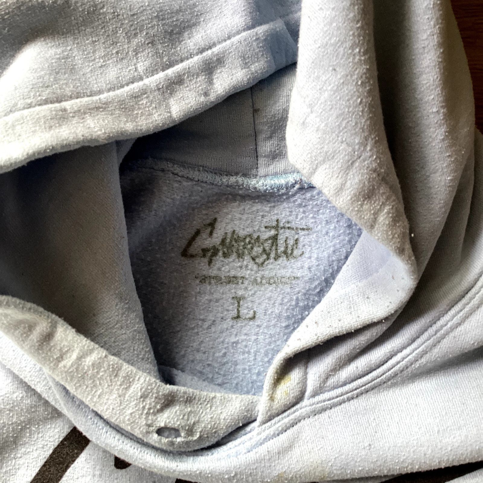 Other Gnarcotic Baby Blue Hoodie-Size Large Size US L / EU 52-54 / 3 - 3 Thumbnail