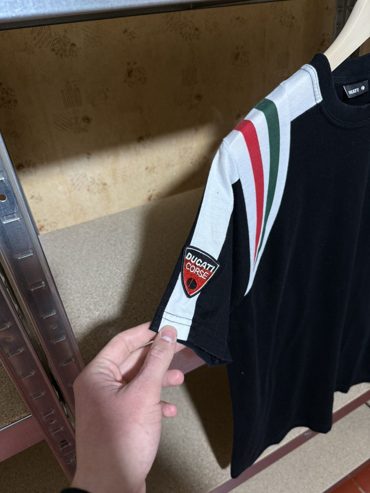 Ducati × Vintage Rare Vintage 90’s Ducati Corse Racing Moto T-shirt Size US M / EU 48-50 / 2 - 6 Thumbnail