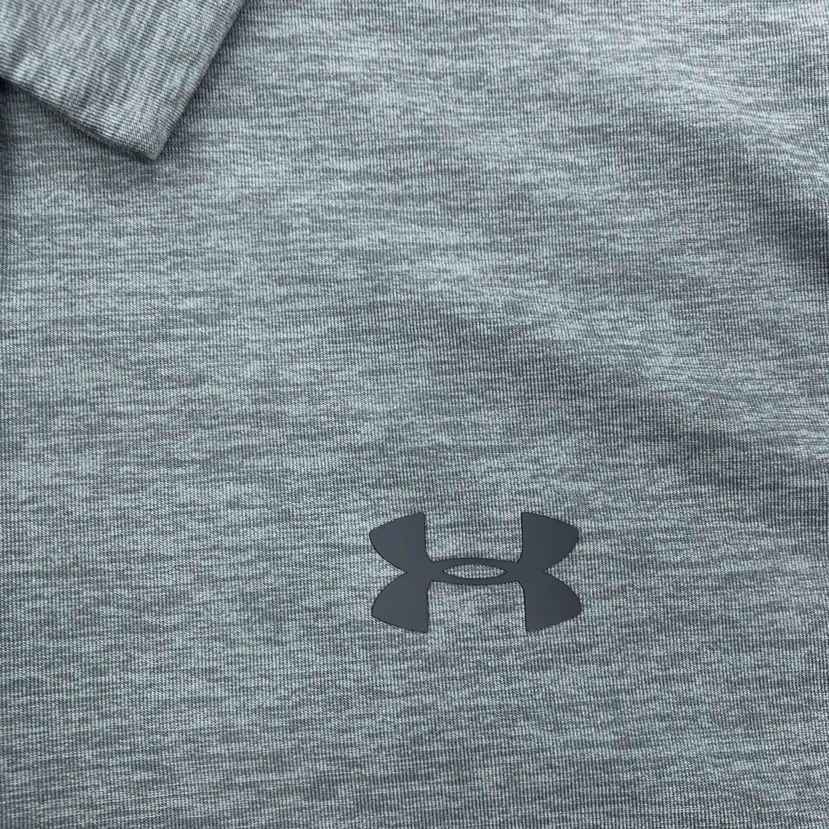 Under Armour Under Armour Polo Shirt Long Sleeve Gray Men L Loose Fit Performance Golf Shirt Size US L / EU 52-54 / 3 - 3 Thumbnail