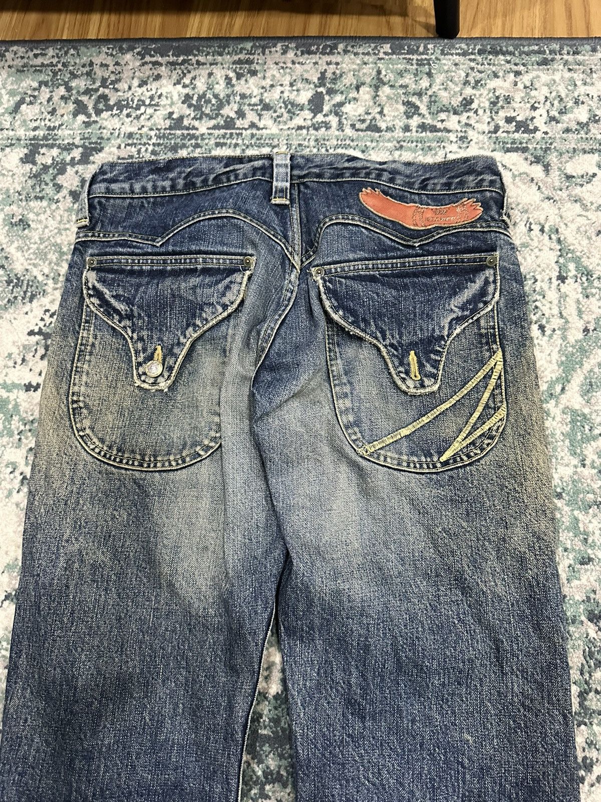 Marithe + Francois Girbaud Marithe+ Francois Girbaud X Full Metal Jacket Denim Pants Size US 30 / EU 46 - 12 Thumbnail