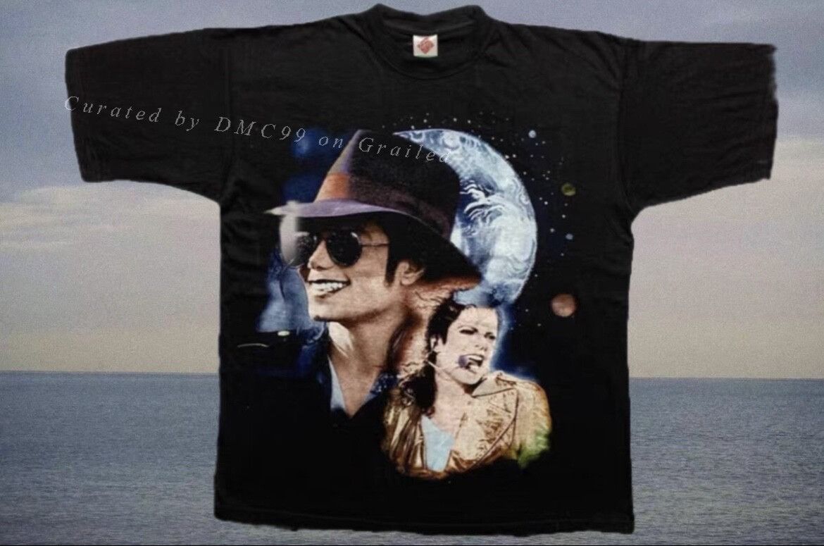 Other Michael Jackson 90s Vintage Bootleg Tee Size US M / EU 48-50 / 2 - 1 Thumbnail