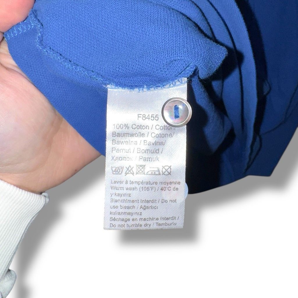 Lacoste NWT Lacoste Blue Devanlay Pique Mesh Polo Shirt Size L 5 Size US L / EU 52-54 / 3 - 7 Thumbnail