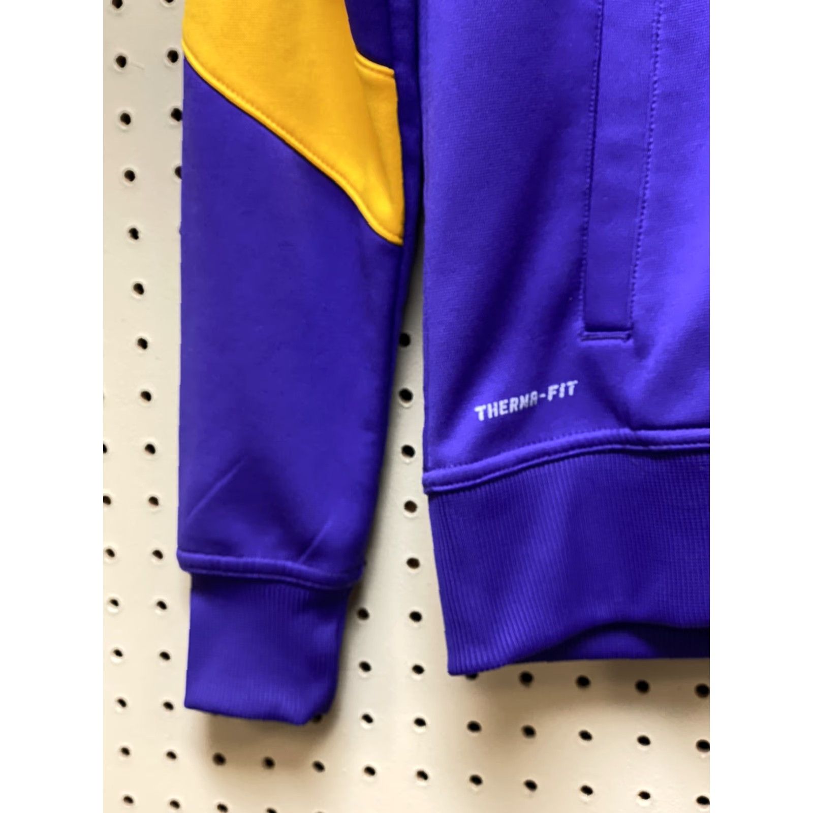 Nike Nike Therma Fit Hoodie Jacket S Purple Gold Full Zip Hooded Sweatshirt Womens Size S / US 4 / IT 40 - 3 Thumbnail