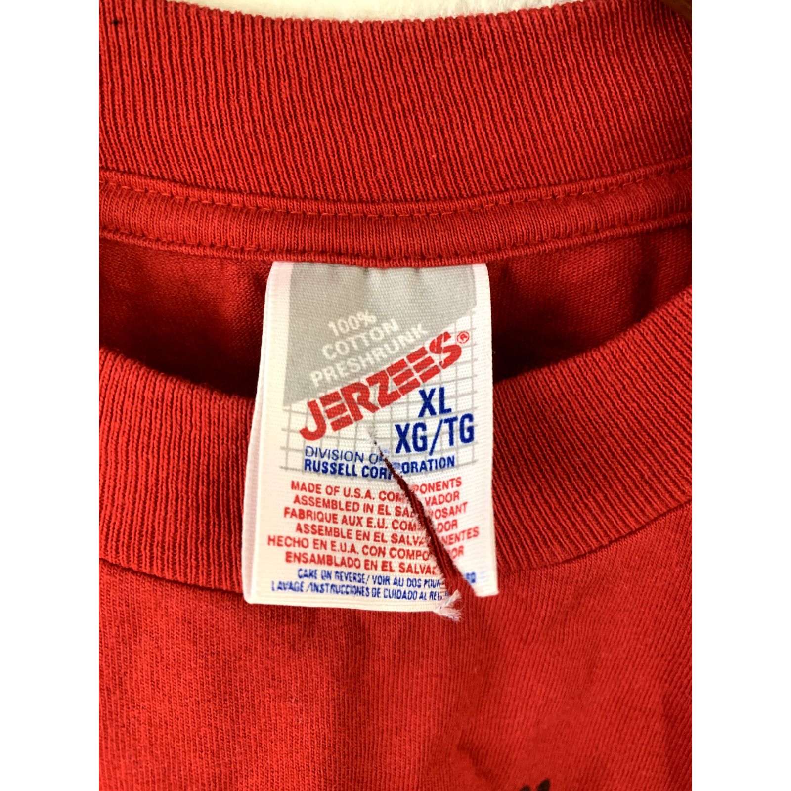 Jerzees Vintage Family Reunion Shirt Knowles Bear T-Shirt VTG XL Size US XL / EU 56 / 4 - 6 Thumbnail