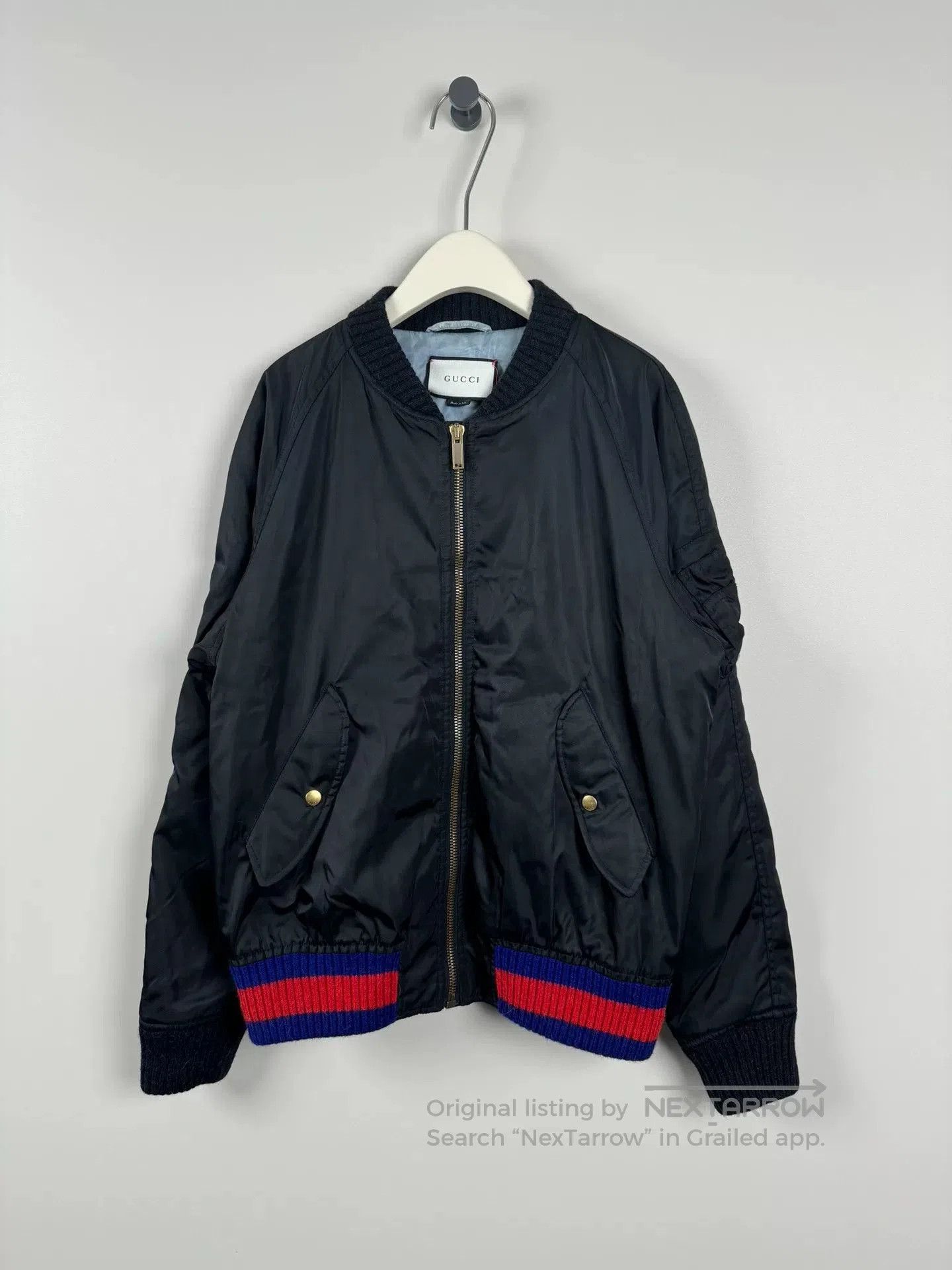 Gucci Gucci Embroidered Baseball Jacket 52. Size US L / EU 52-54 / 3 - 1 Thumbnail