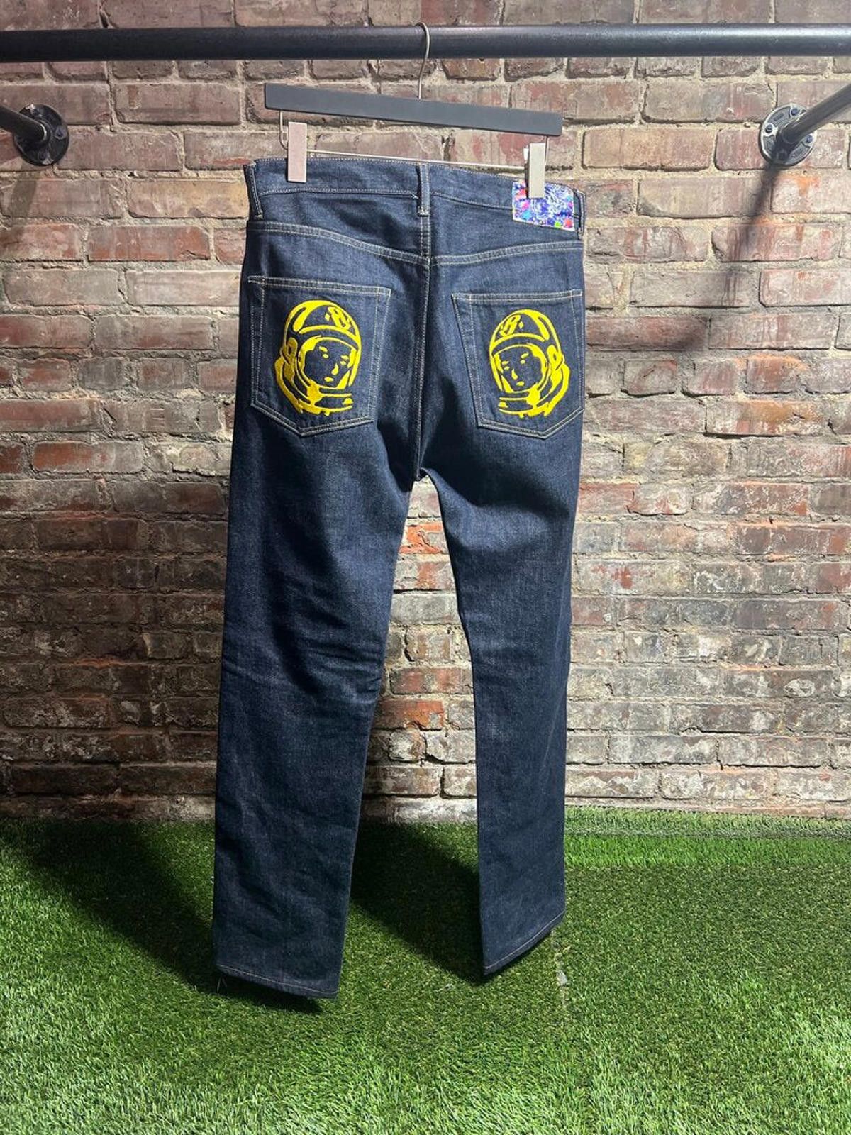 Icecream Ice Cream Chain Stitch Running Dog Jeans Sz. L Size ONE SIZE - 2 Thumbnail