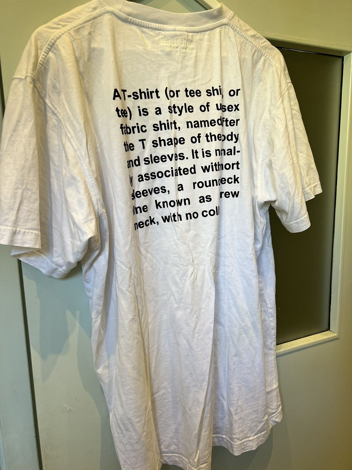 Vetements Vetements T shirt Size US XL / EU 56 / 4 - 2 Thumbnail