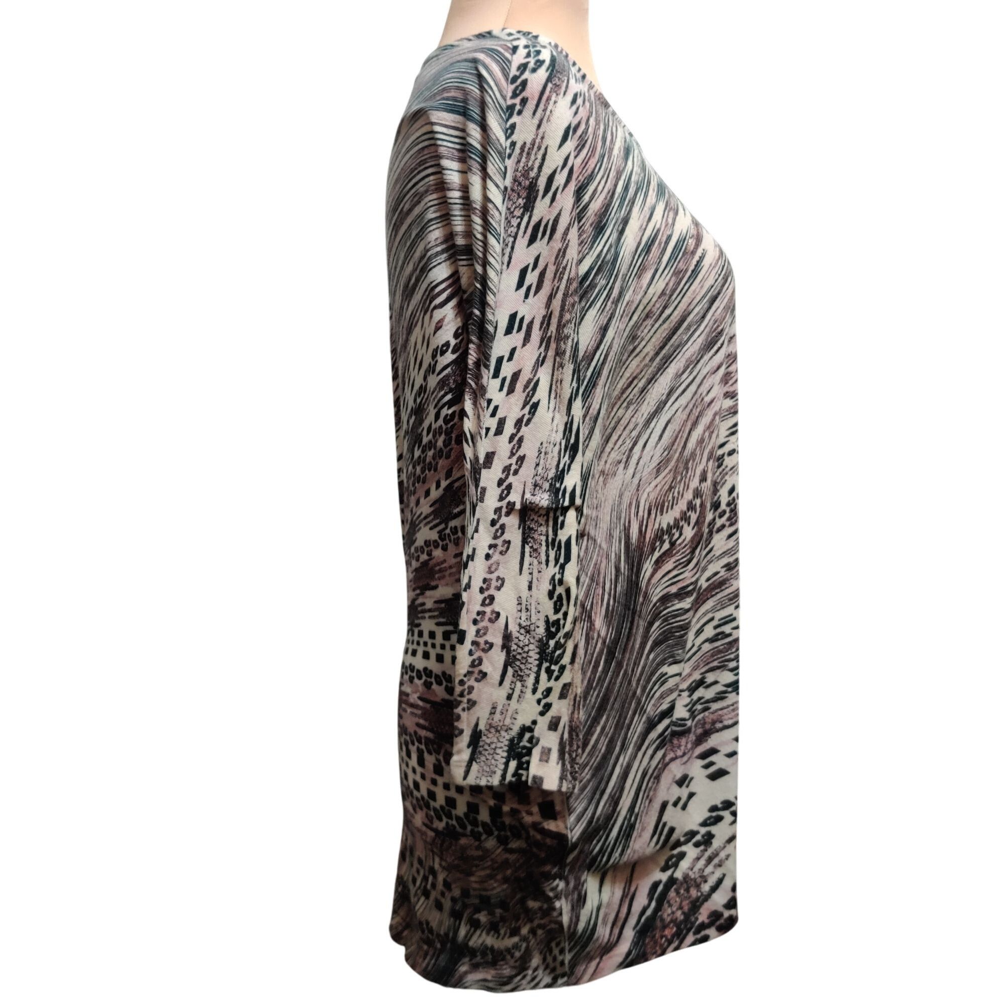 Other CJ Banks Plus Size 1X Abstract Beaded Tunic Top Batwing Slee Size XL / US 12-14 / IT 48-50 - 5 Thumbnail