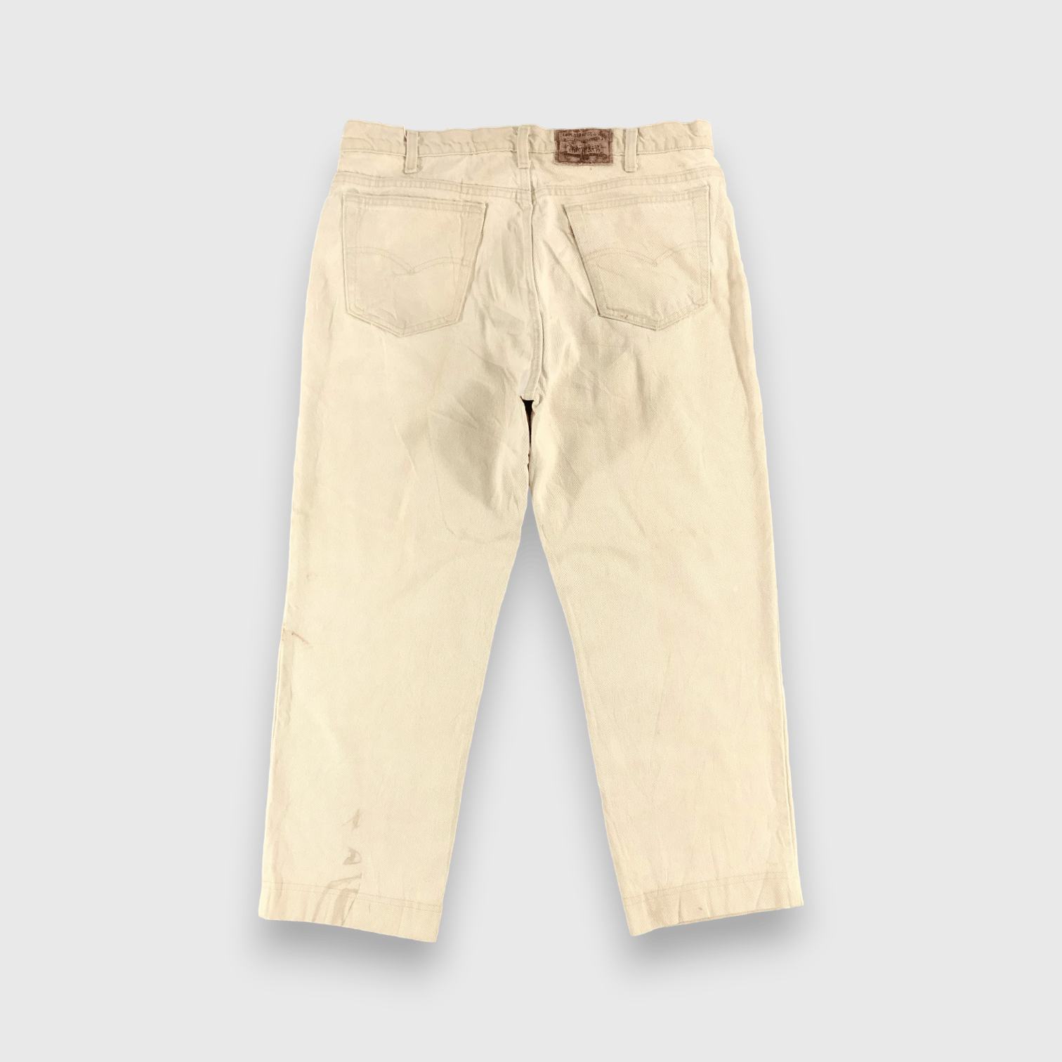 Levi's Vintage 90s Cream Levis 540 Jeans-J1141 Size US 36 / EU 52 - 2 Thumbnail