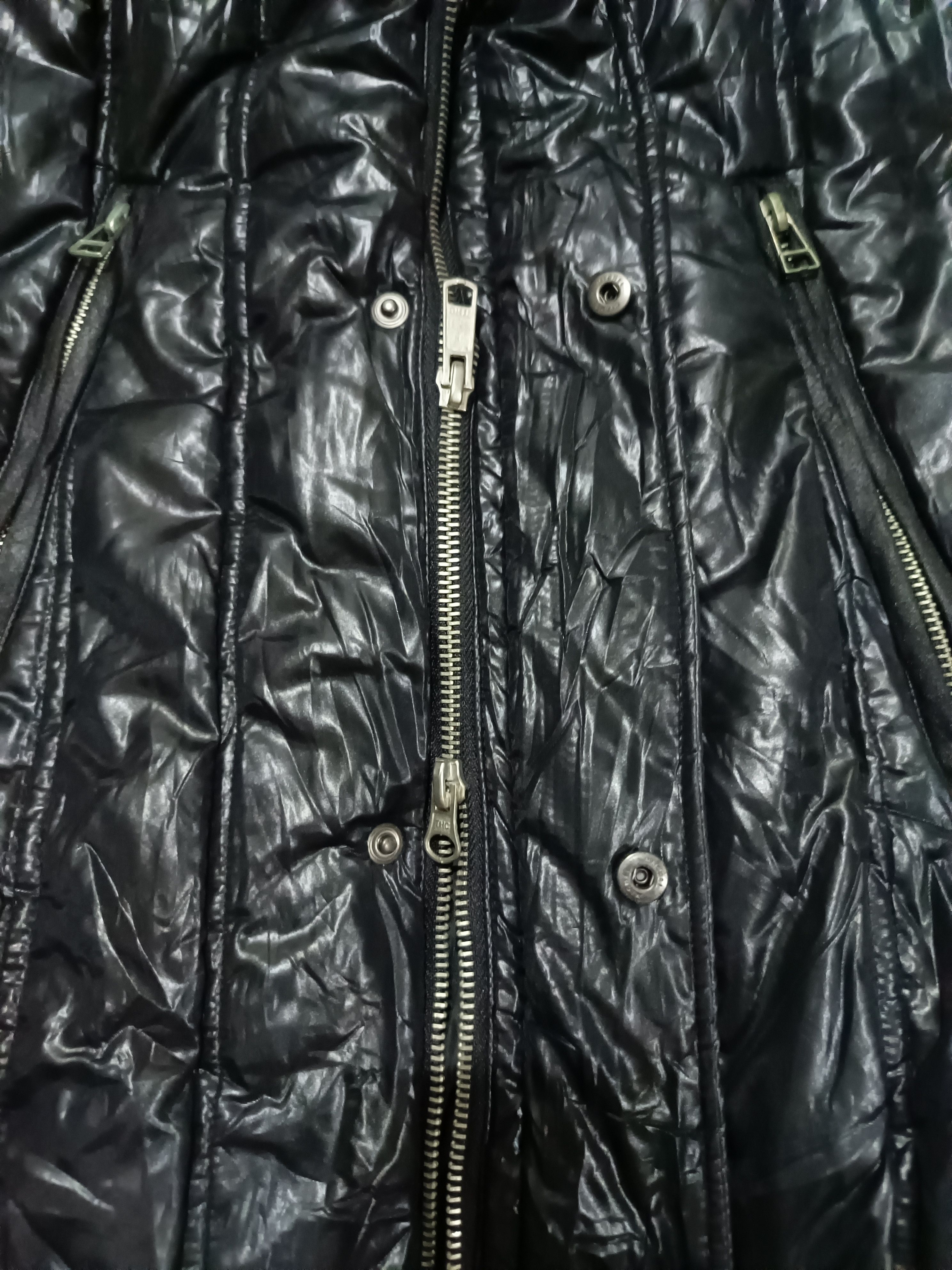 BUFFALO BOBS LOUIS CHAVLON Fur Puffer Asymmetrical Pockets Jacket Size US L / EU 52-54 / 3 - 5 Thumbnail