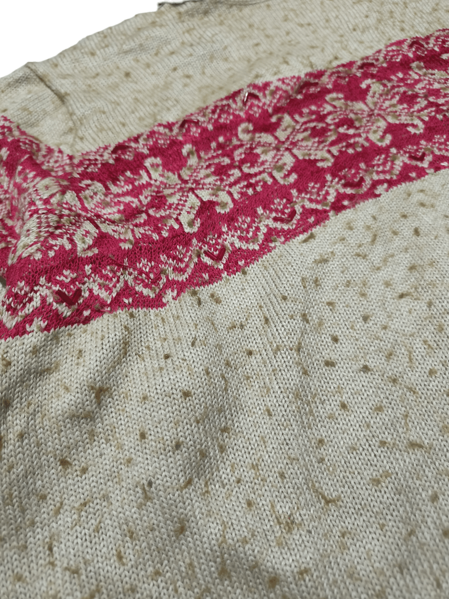 Other Vintage 90s VENEZIA JEANS Ethnic Motifs Knit Sweater Size L / US 10 / IT 46 - 6 Thumbnail