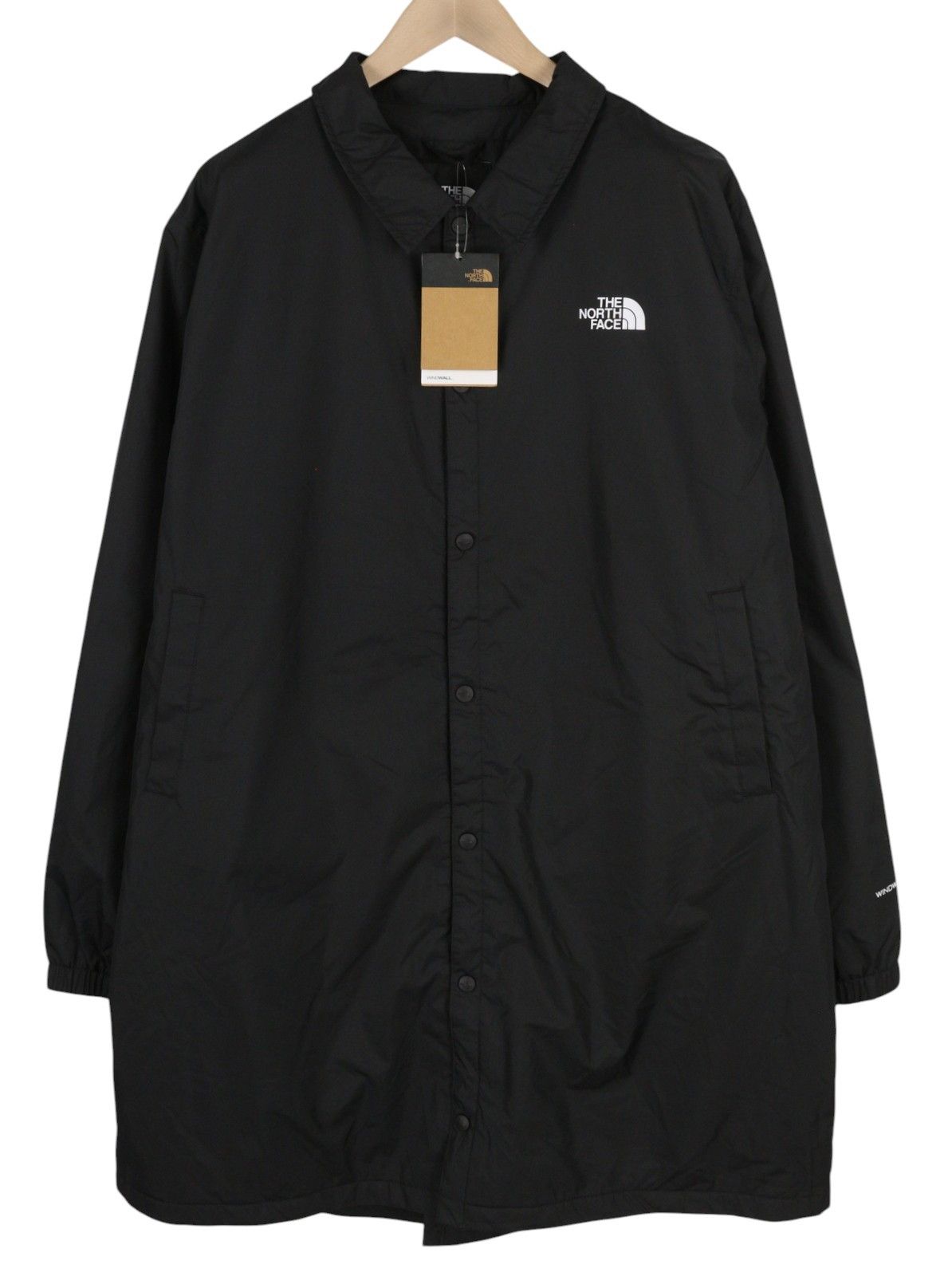 The North Face TELEGRAPHIC COACHES 2XL Black Windwall Snap Unisex 84370 Size US XXL / EU 58 / 5 - 1 Thumbnail
