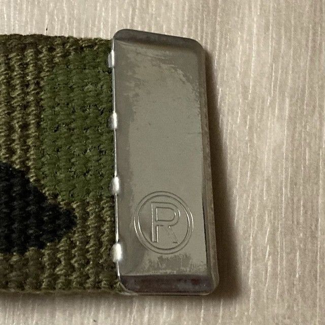 Bape BAPE APE HEAD GI Belt 1st Camo Green a bathing ape Size ONE SIZE - 5 Thumbnail