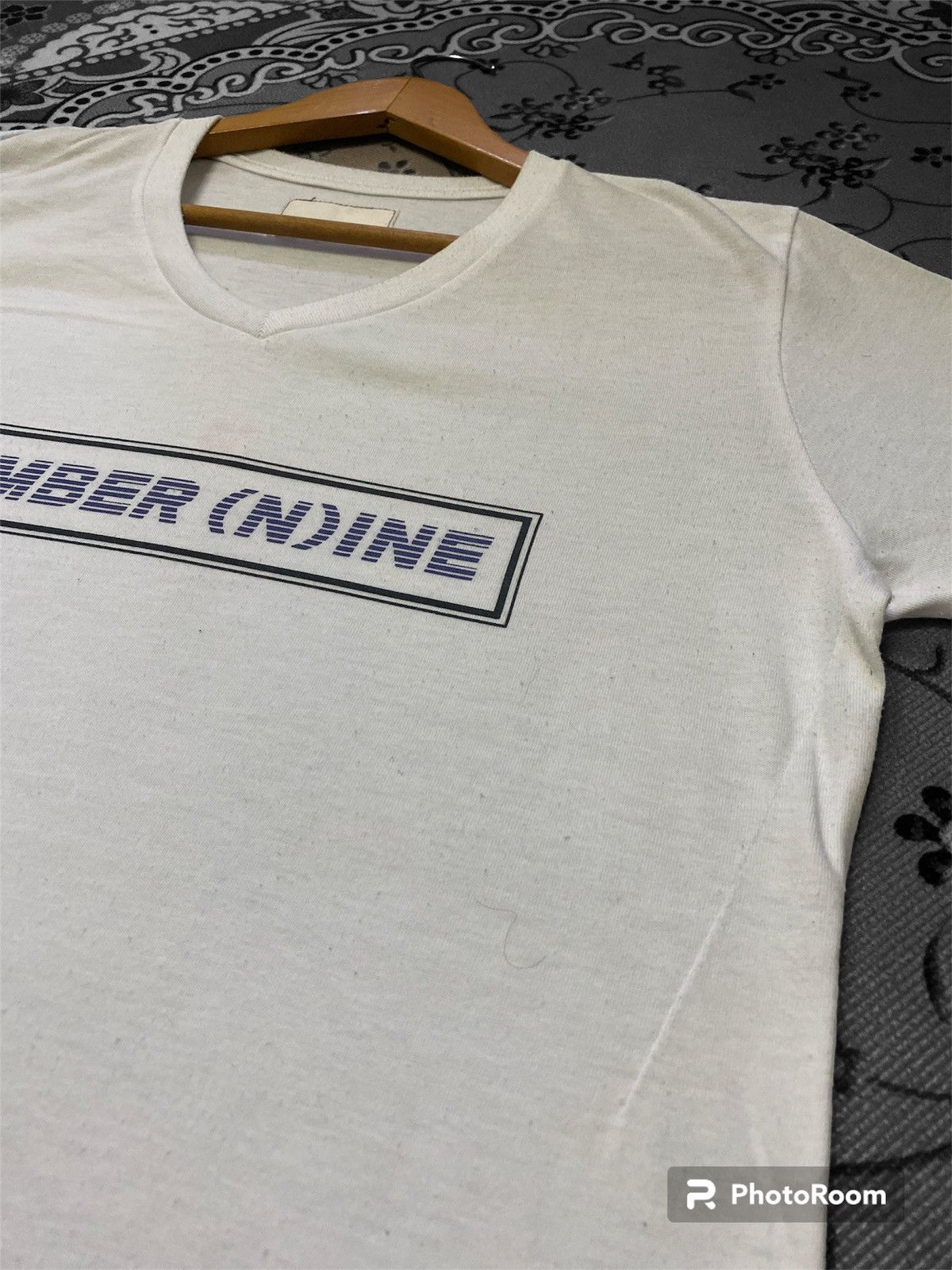 Japanese Brand × Number (N)ine × Takahiromiyashita The Soloist. ‼️RARE‼️COMBO 2 PIECES NUMBER(N)INE BOX LOGO SHIRT TEE🔥 Size US M / EU 48-50 / 2 - 16 Thumbnail