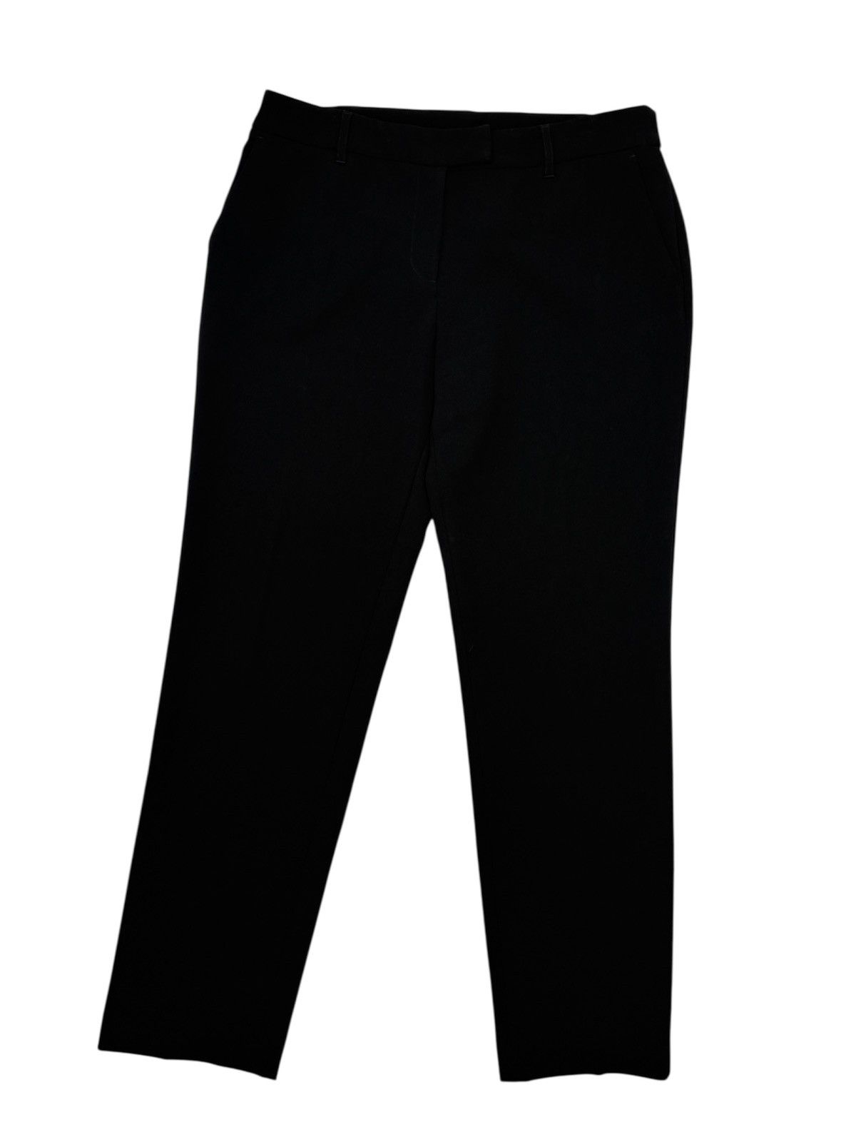 Boutique Moschino × Designer MOSCHINO BOUTIQUE BLACK TAPERED PANTS CLASSIC TROUSERS 46 XL Size 32" / US 10 / IT 46 - 1 Thumbnail