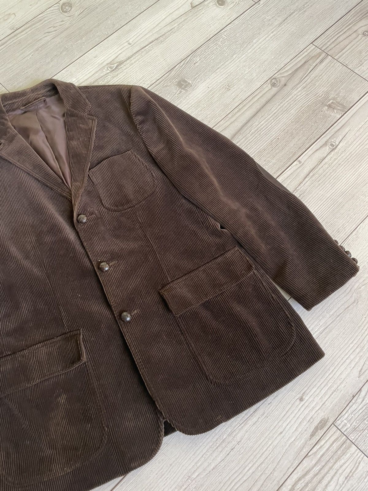 Polo Ralph Lauren × Vintage Polo Ralph Lauren Corduroy Blazer Size 44R - 7 Thumbnail