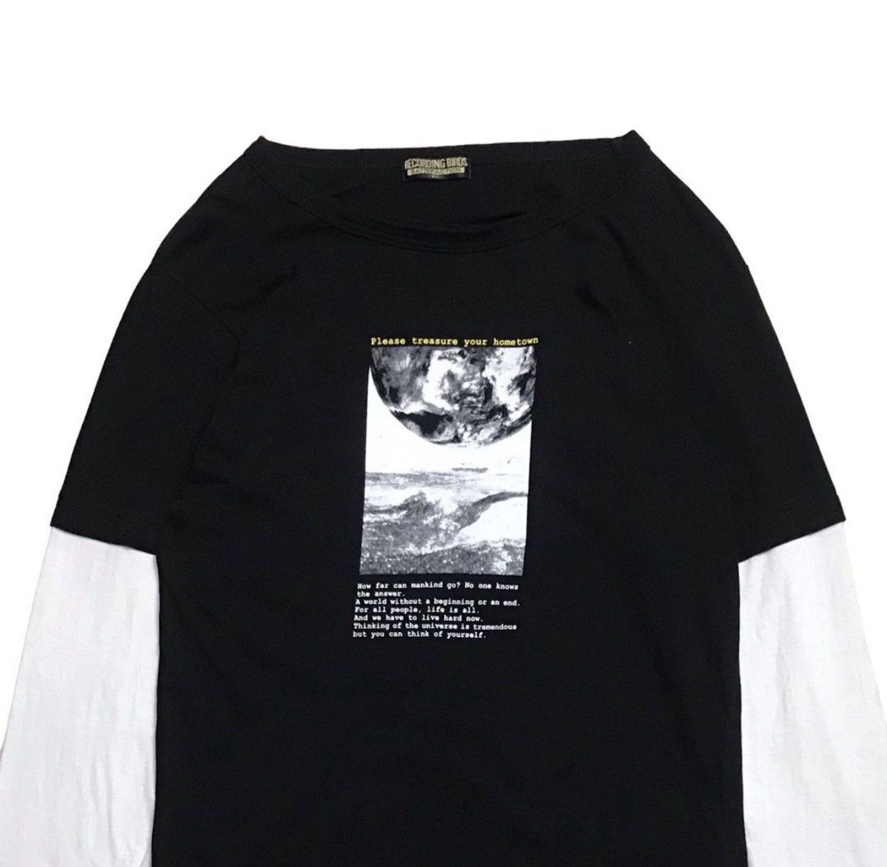 If Six Was Nine Recording Bird Double Layer Humanity Longsleeve Size US S / EU 44-46 / 1 - 2 Thumbnail