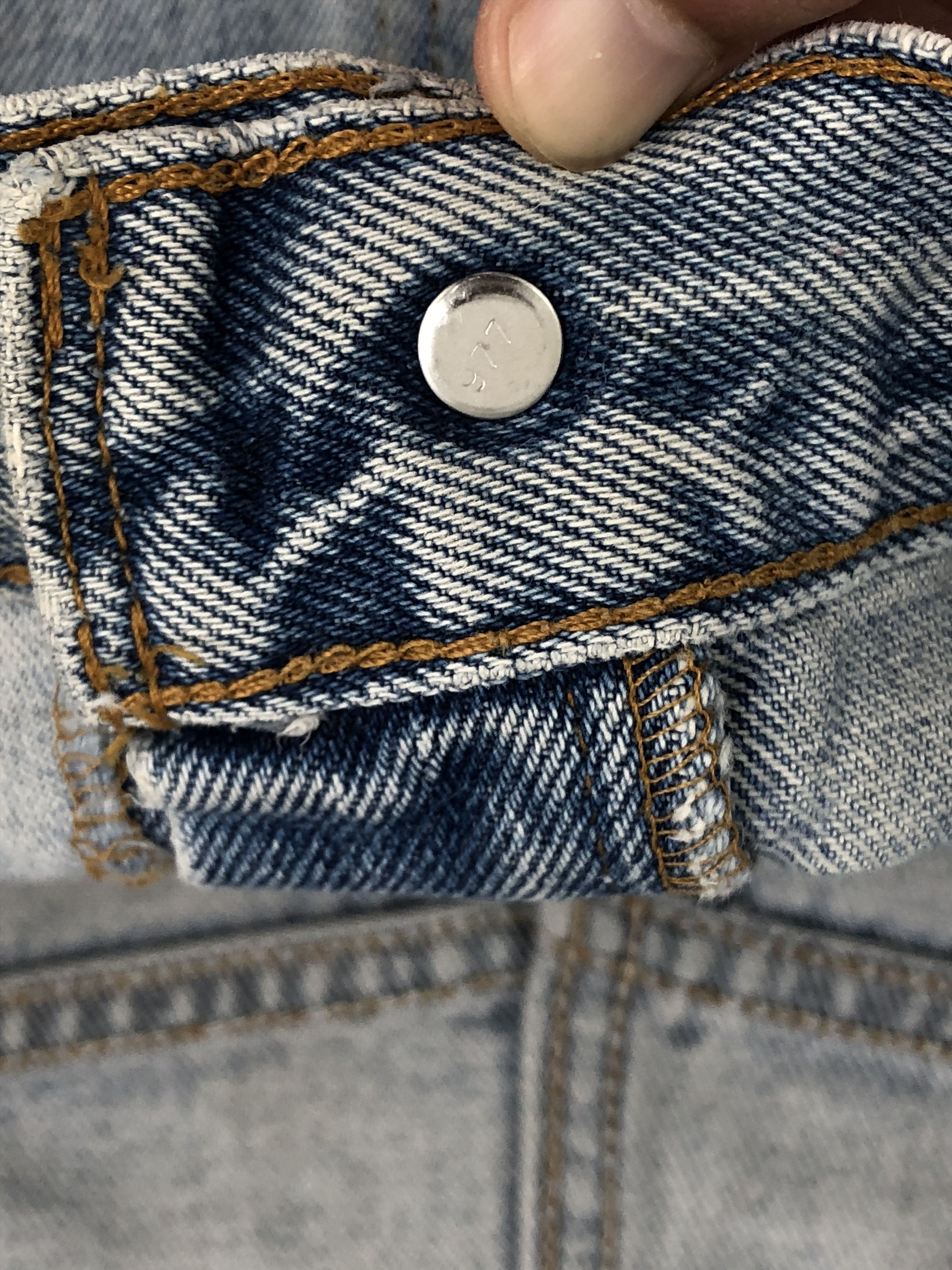 Levi's Vintage 90s Levis 505 Light Wash Jeans S0020 Size US 40 / EU 56 - 13 Thumbnail