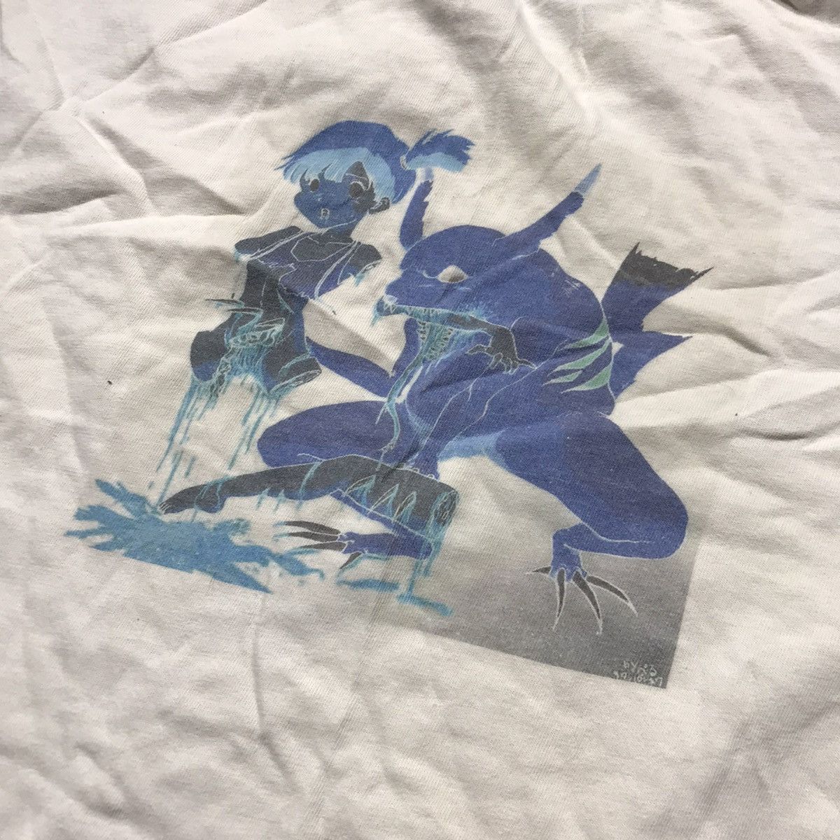Vintage Vintage 90s Pokemon Graphic Tee Sun Faded Y2K Streetwear L Size US L / EU 52-54 / 3 - 3 Thumbnail