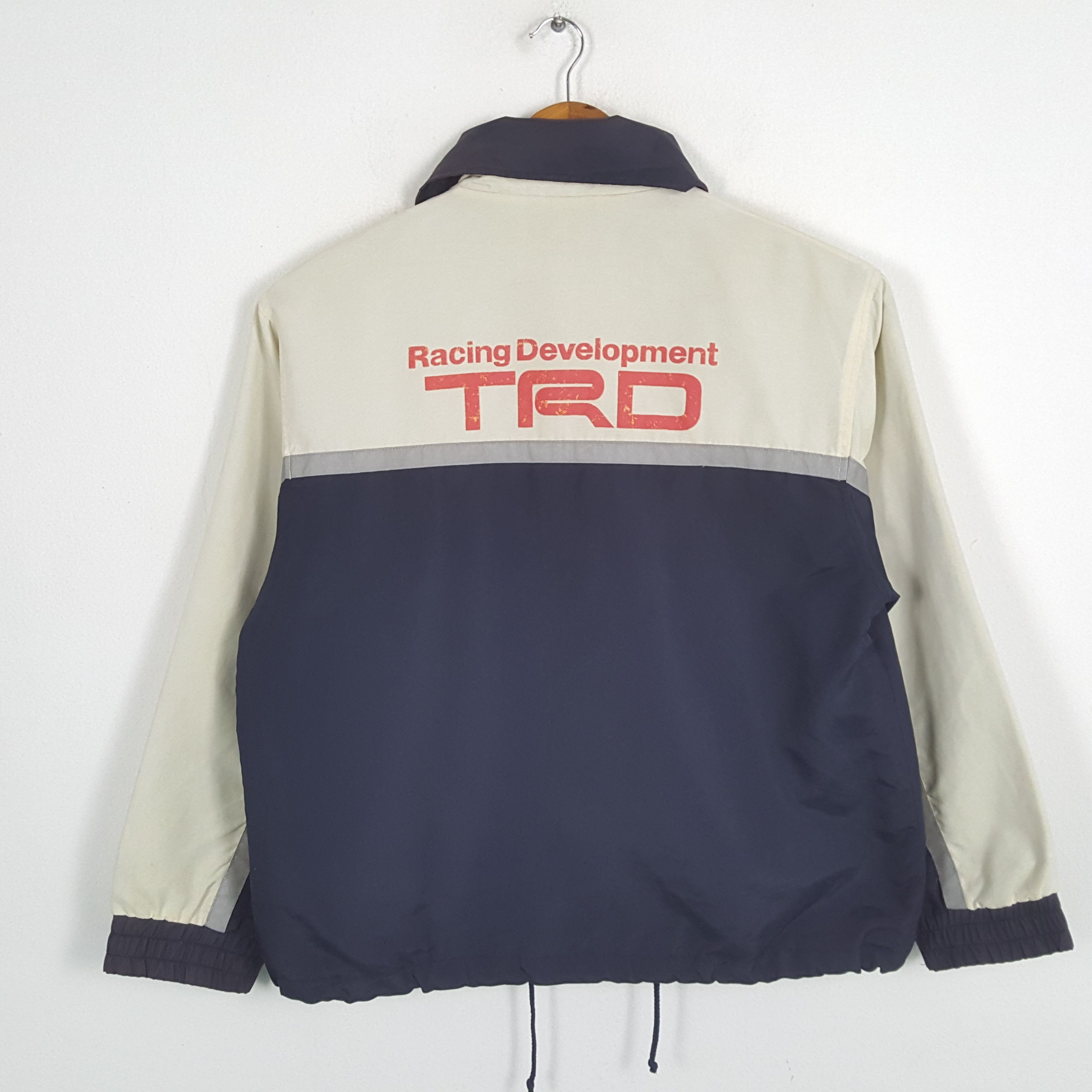 Japanese Brand × Vintage Vintage TRD TOYOTA DEVELOPMENT Japanese Racing Team Jacket Size US XL / EU 56 / 4 - 1 Thumbnail