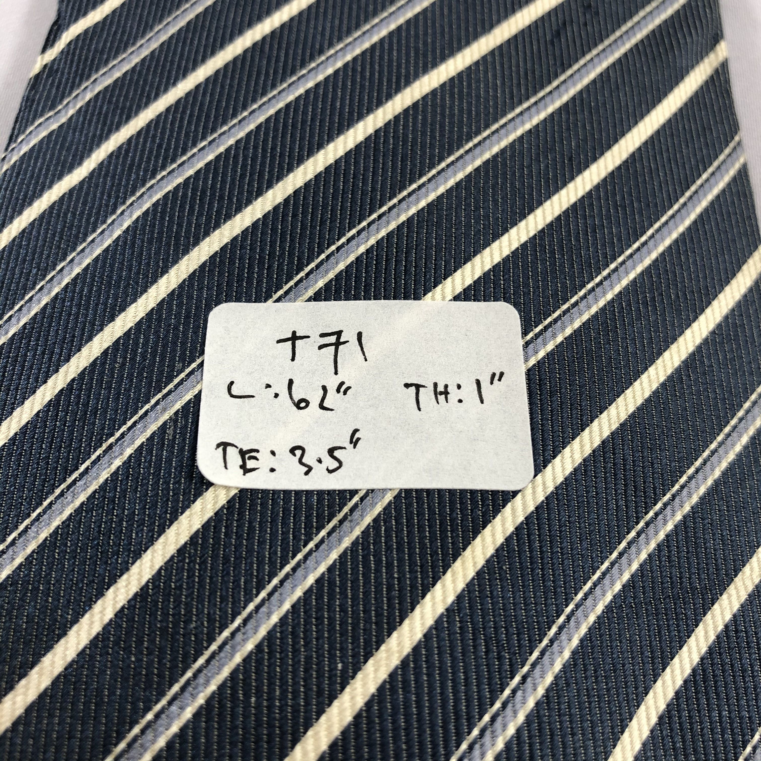 Vintage Les Mues Silk Neck Ties T71 Size ONE SIZE - 7 Thumbnail