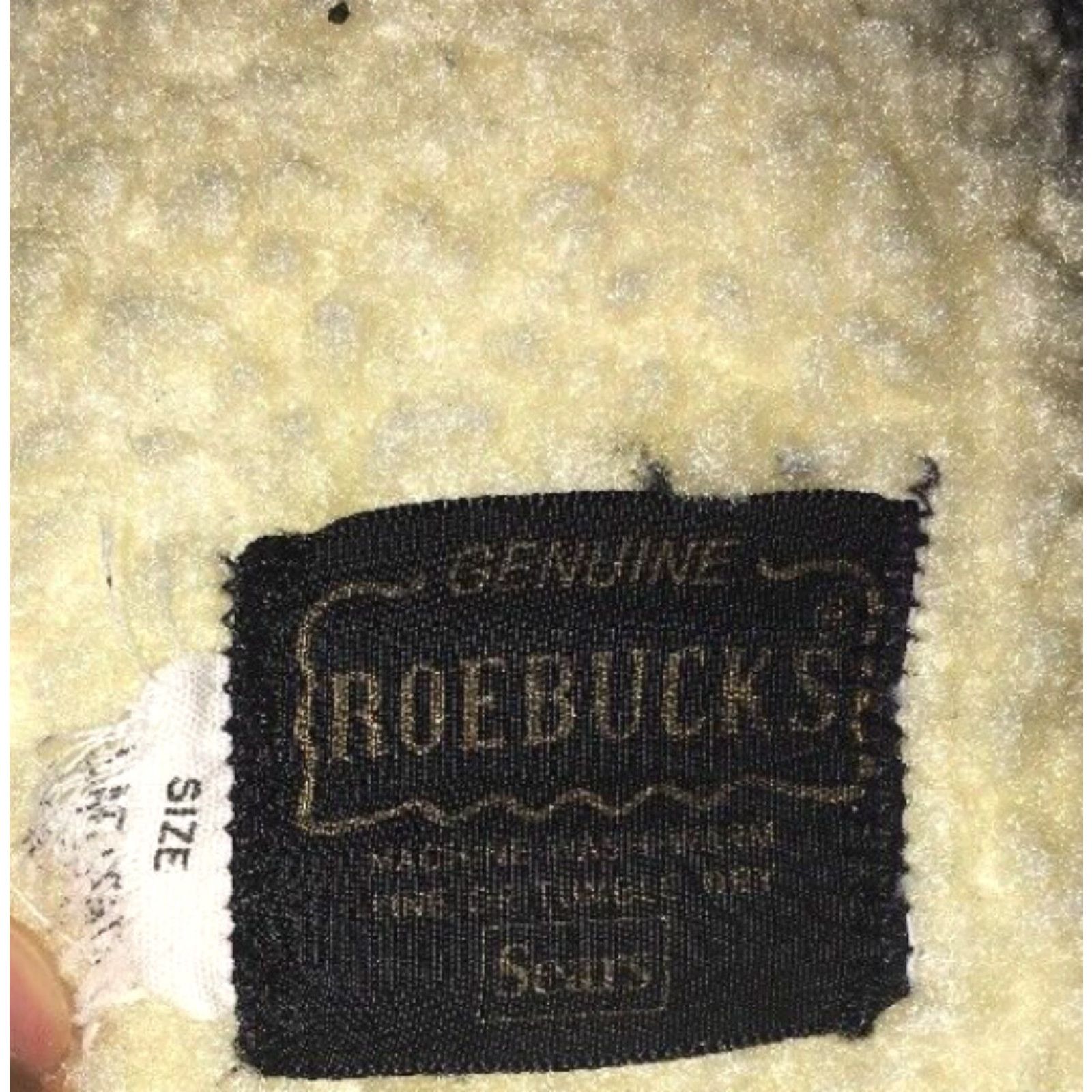 Sears VINTAGE Sears Roebucks Mens Sherpa Lined Button Front Vest Blue Large Size US L / EU 52-54 / 3 - 5 Thumbnail