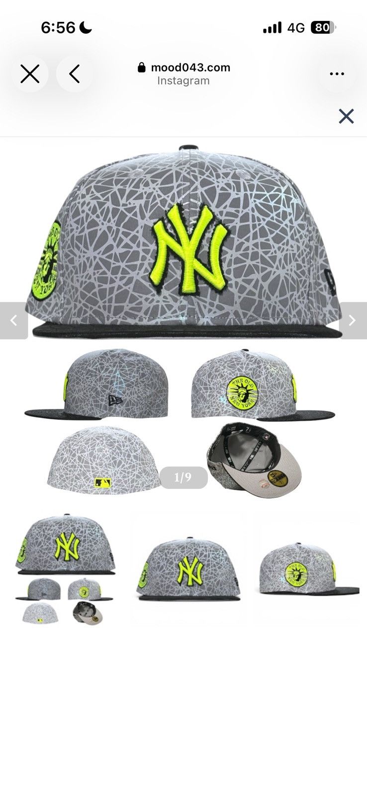 New Era MyFitteds New York Yankees New Era 59Fifty Size 7 3/8 Size ONE SIZE - 1 Thumbnail