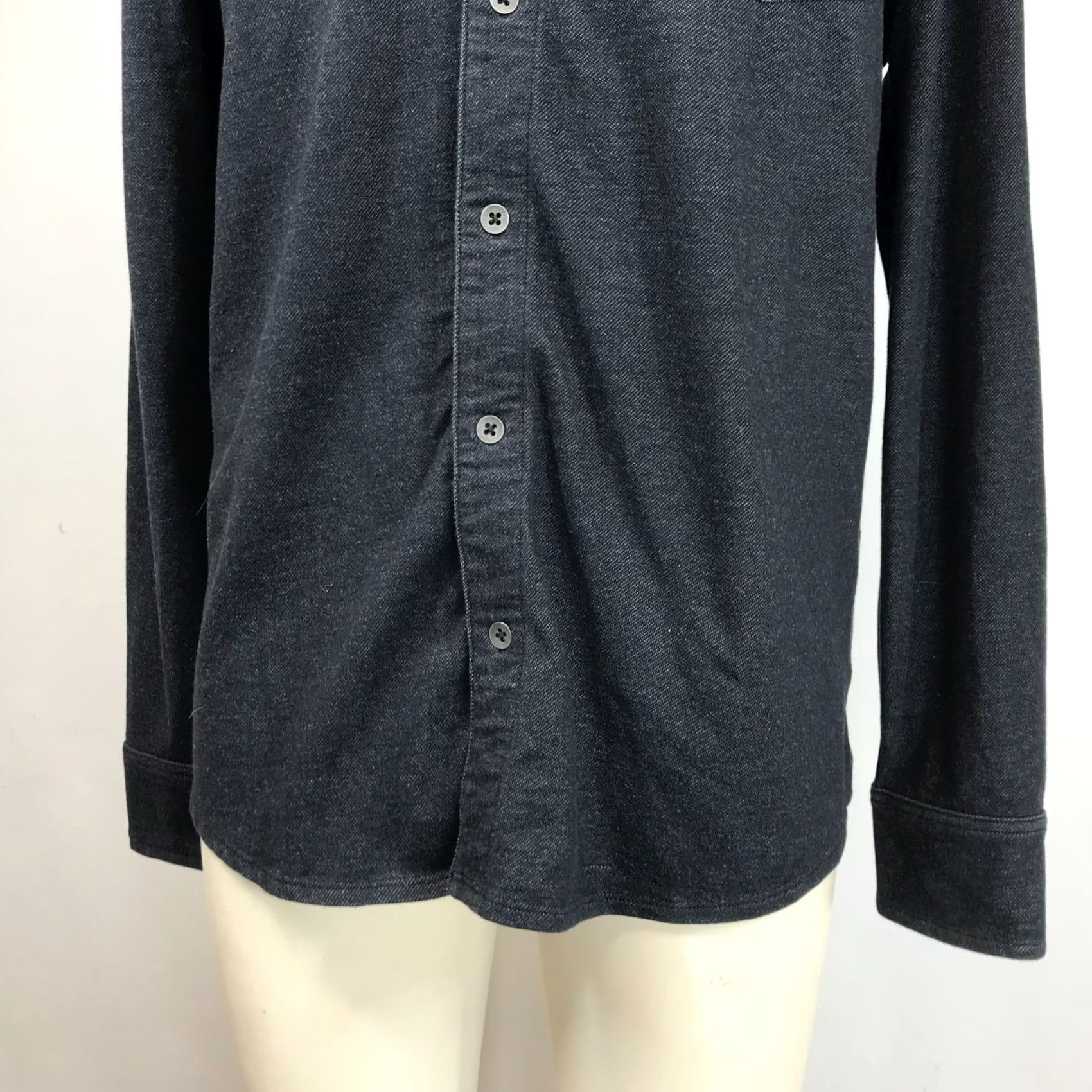 Banana Republic BANANA REPUBLIC Men's L Button Collared Shirt Long Sleeve Pocket Gray Size US L / EU 52-54 / 3 - 3 Thumbnail