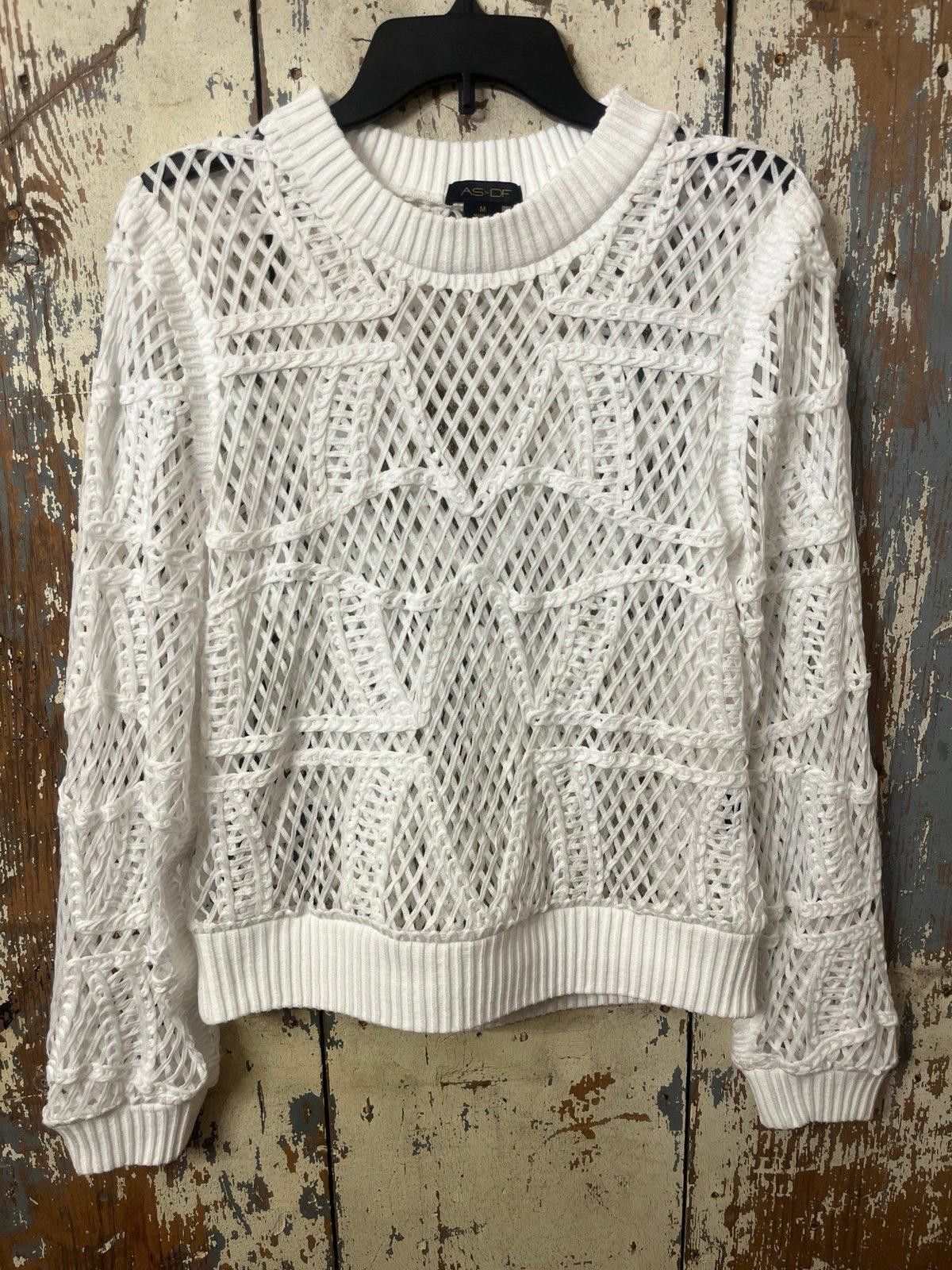 Other AS by DF Magnolia Sweater Top in White, size Medium Size M / US 6-8 / IT 42-44 - 3 Thumbnail