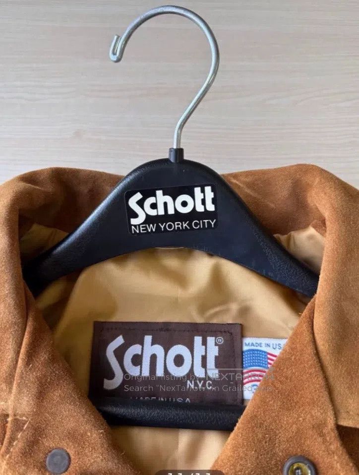 Schott Schott Western cowboy suede shirt Size US M / EU 48-50 / 2 - 4 Thumbnail