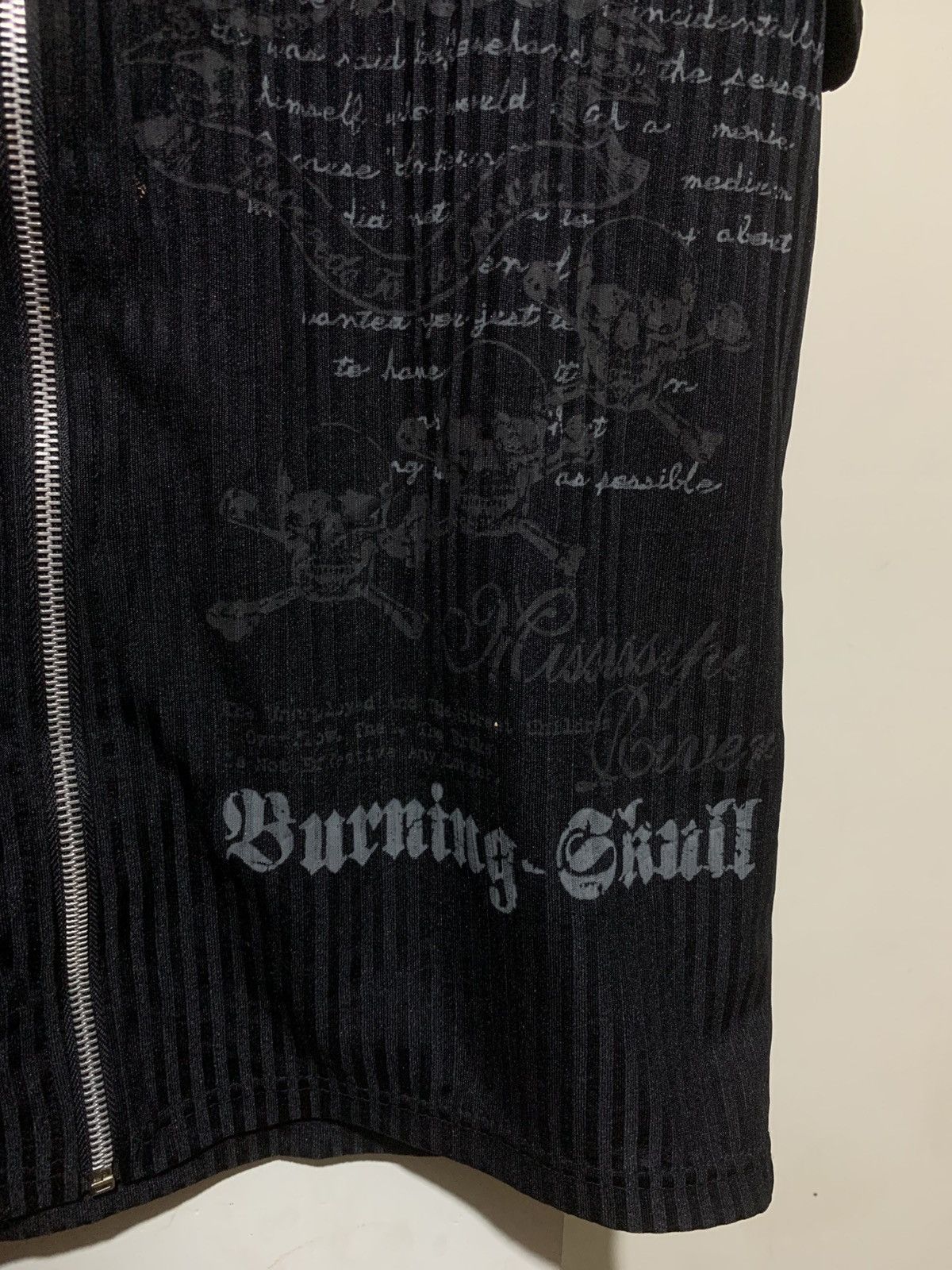 14th Addiction Japanese Beaumere Poem Skull and Cross With Hoodie Tee Size US L / EU 52-54 / 3 - 8 Thumbnail