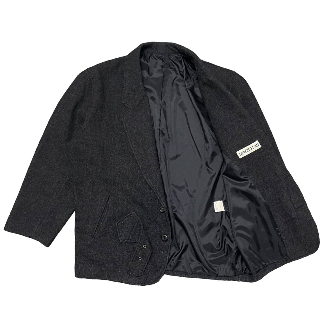 Issey Miyake Vintage Issey Miyake Inspired Wool Jacket Space Plan Size US M / EU 48-50 / 2 - 6 Thumbnail