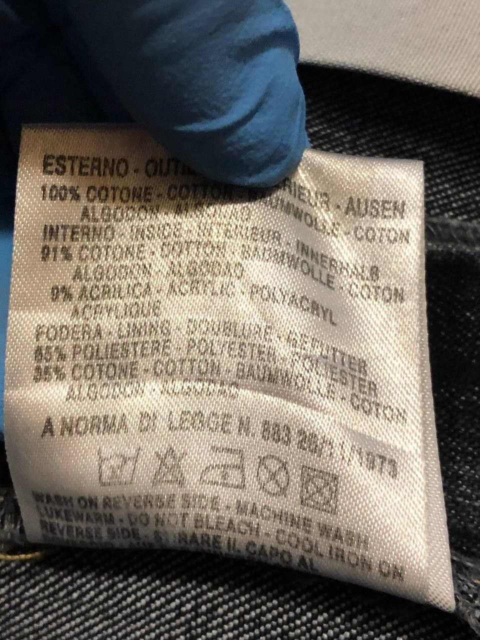 Dolce & Gabbana blue jeans Vintage Y2K Dolce&Gabbana luxury Denim pants Size 29" - 3 Thumbnail