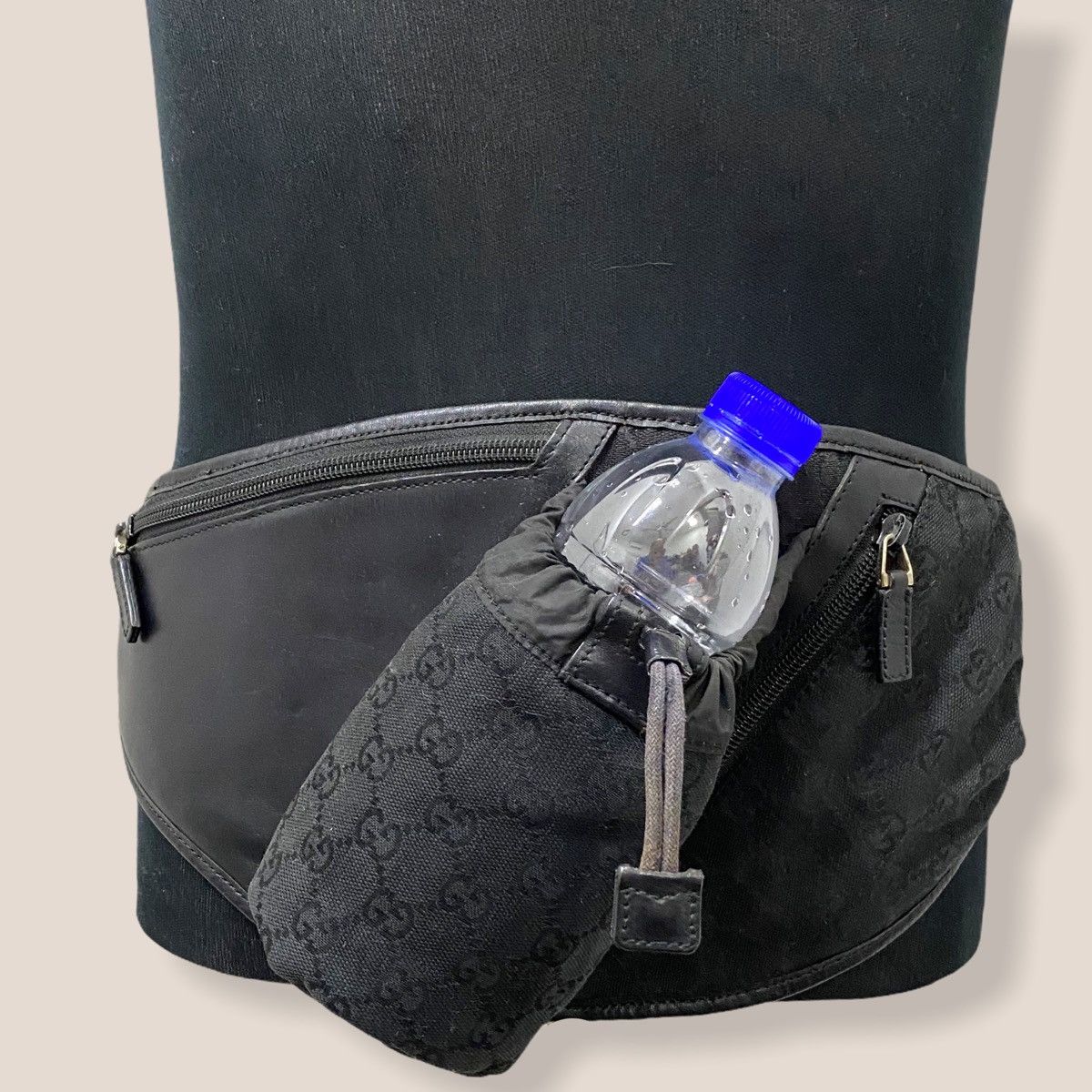 Gucci ‼️LASTDROP‼️ GUCCI GG BELT WAIST BAG WITH WATER BOTTLE HOLDER Size ONE SIZE - 9 Thumbnail