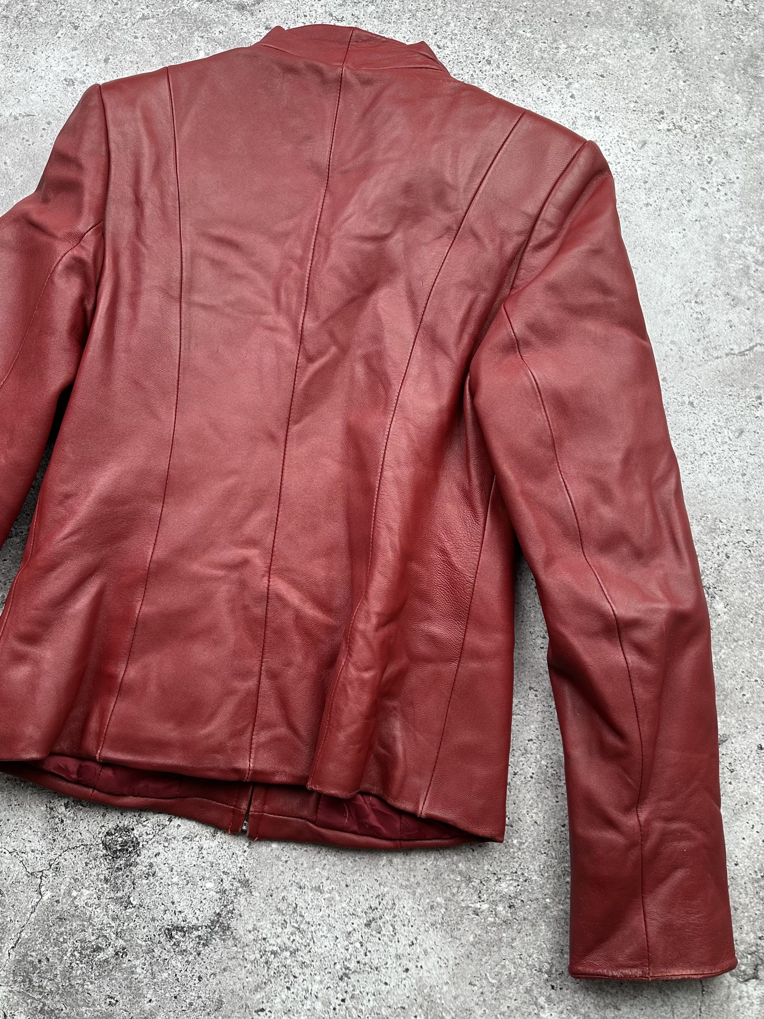 Japanese Brand Vintage Leather Jacket Size XS / US 0-2 / IT 36-38 - 8 Thumbnail