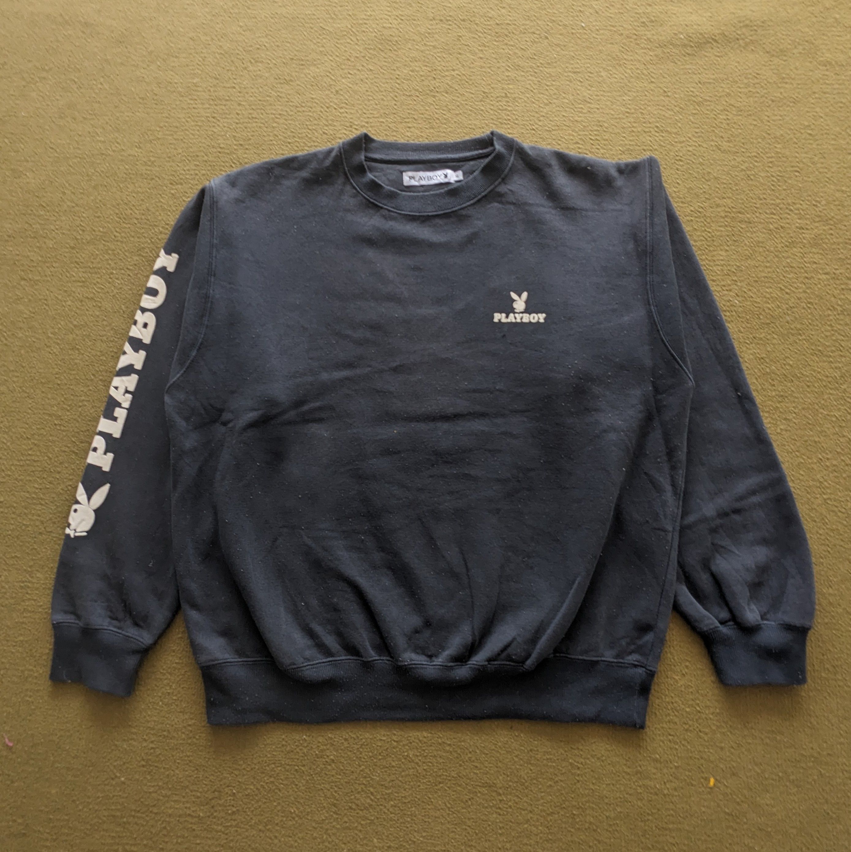 Vintage Vintage PLAYBOY Bunny American Brand Sweatshirt Size US L / EU 52-54 / 3 - 1 Thumbnail