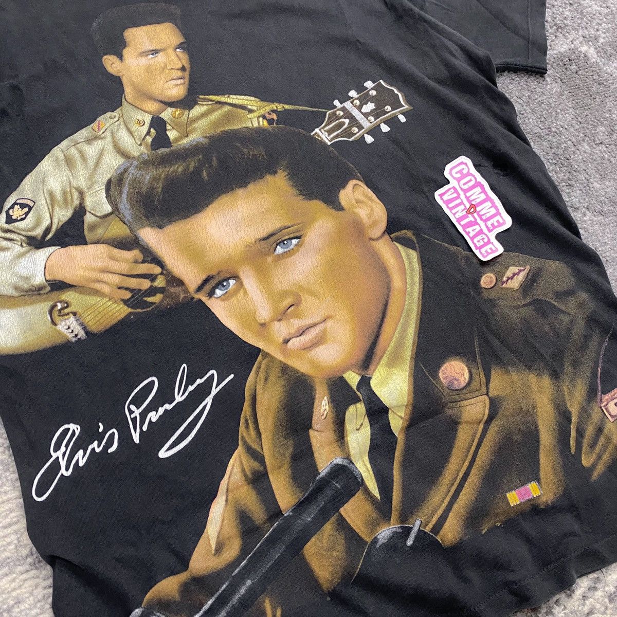 Rap Tees Vintage 1995 elvis presley By trinity product tee Size US M / EU 48-50 / 2 - 3 Thumbnail