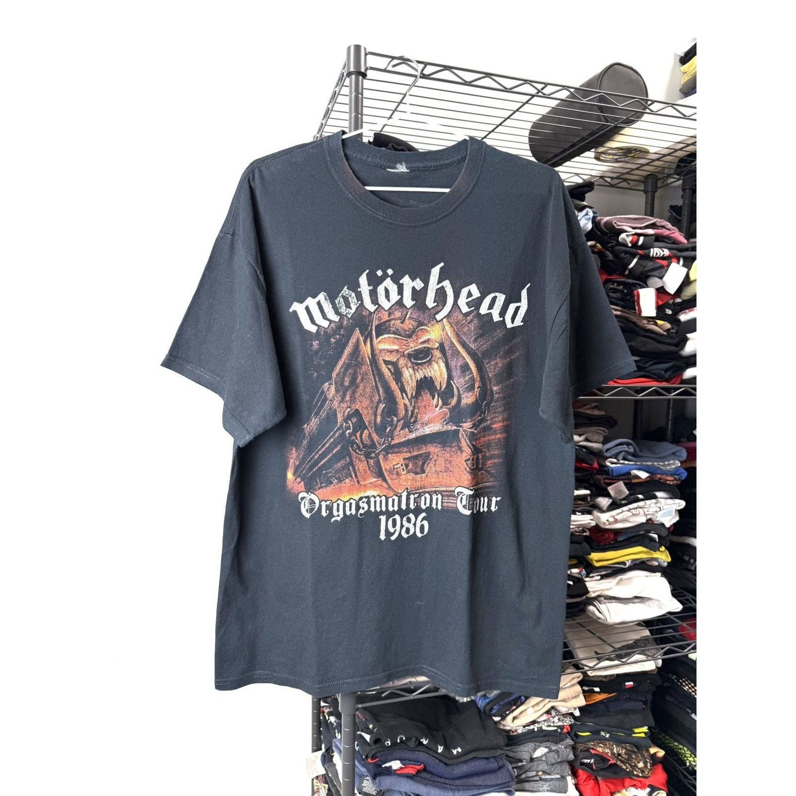 Band Tees Vintage 2000s Motörhead The Ice Of Spades T Shirt Size US L / EU 52-54 / 3 - 1 Thumbnail