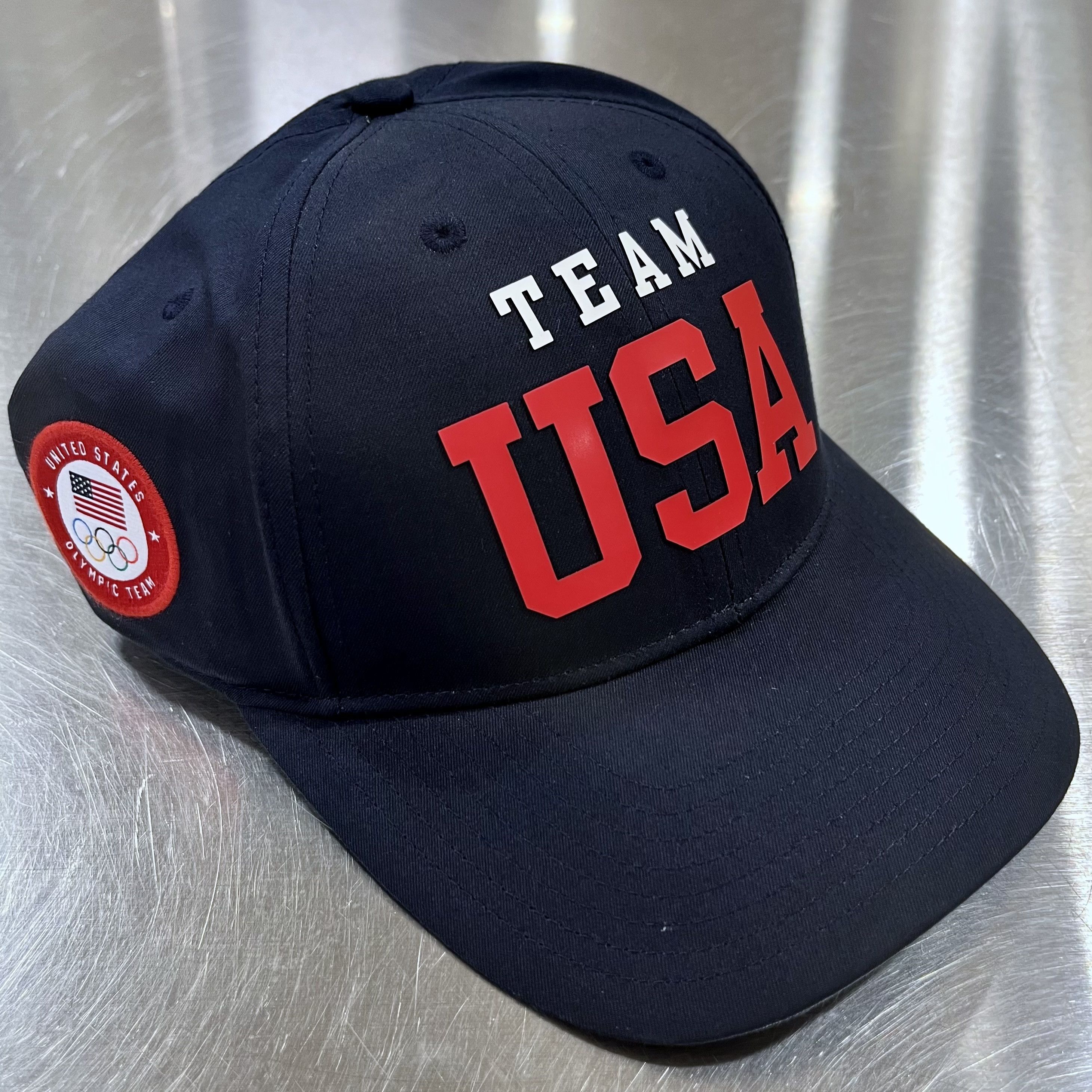 USA Olympics Team USA 2020 Olympics Flag Patch Polo Ralph Lauren Cap Hat Size ONE SIZE - 1 Thumbnail