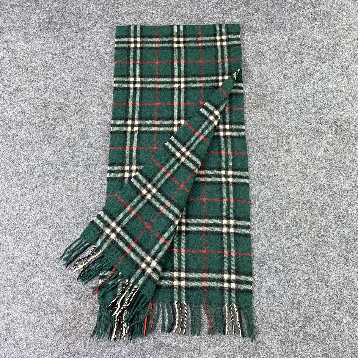 Burberry × Vintage Burberry Scarf / Muffler / Neckwear-T1447 Size ONE SIZE - 4 Thumbnail