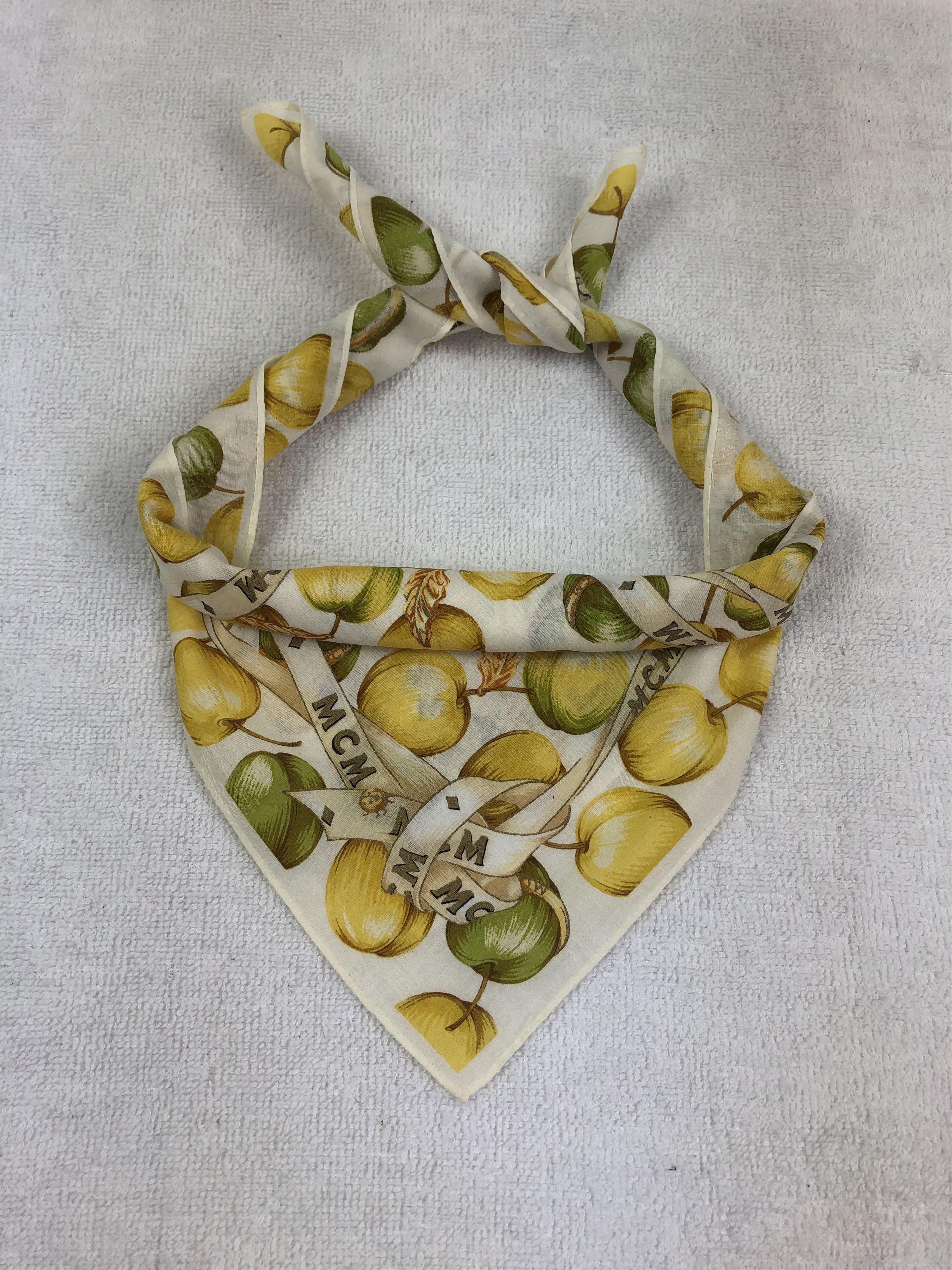 MCM × Vintage Vintage MCM Bandana / Handkerchief / Neckerchief Size ONE SIZE - 1 Thumbnail