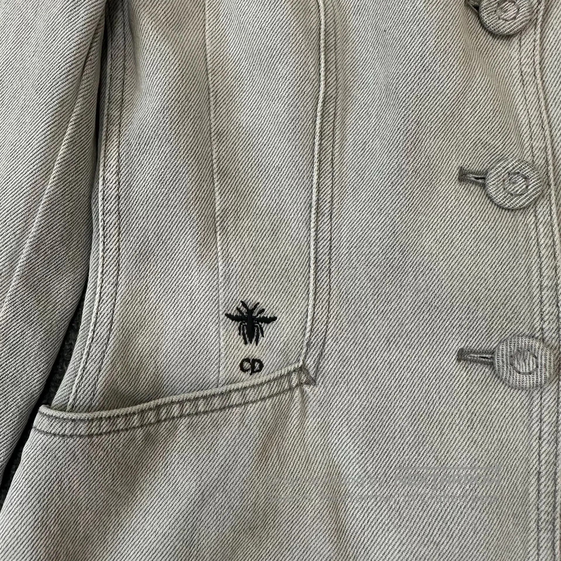 Dior Dior Bee Casual Denim Blazer Jacket. Size US XS / EU 42 / 0 - 2 Thumbnail