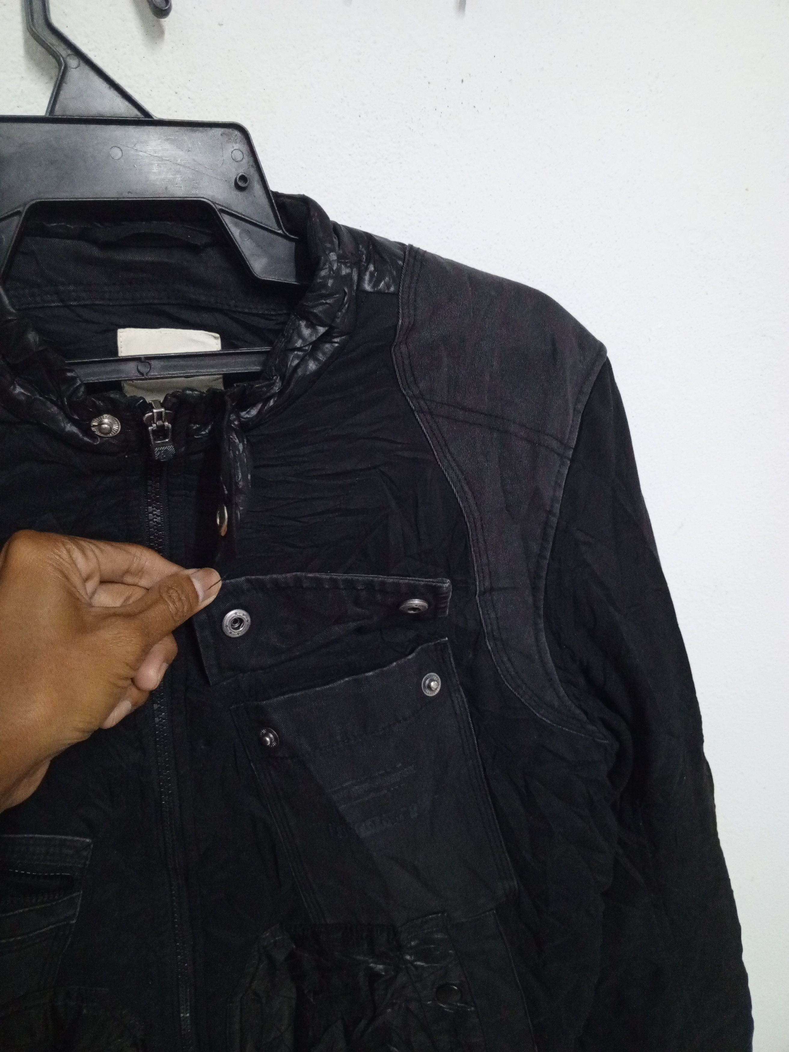 Diesel DIESEL JACKET RARE MANY POCKETS BLACK Size US M / EU 48-50 / 2 - 10 Thumbnail