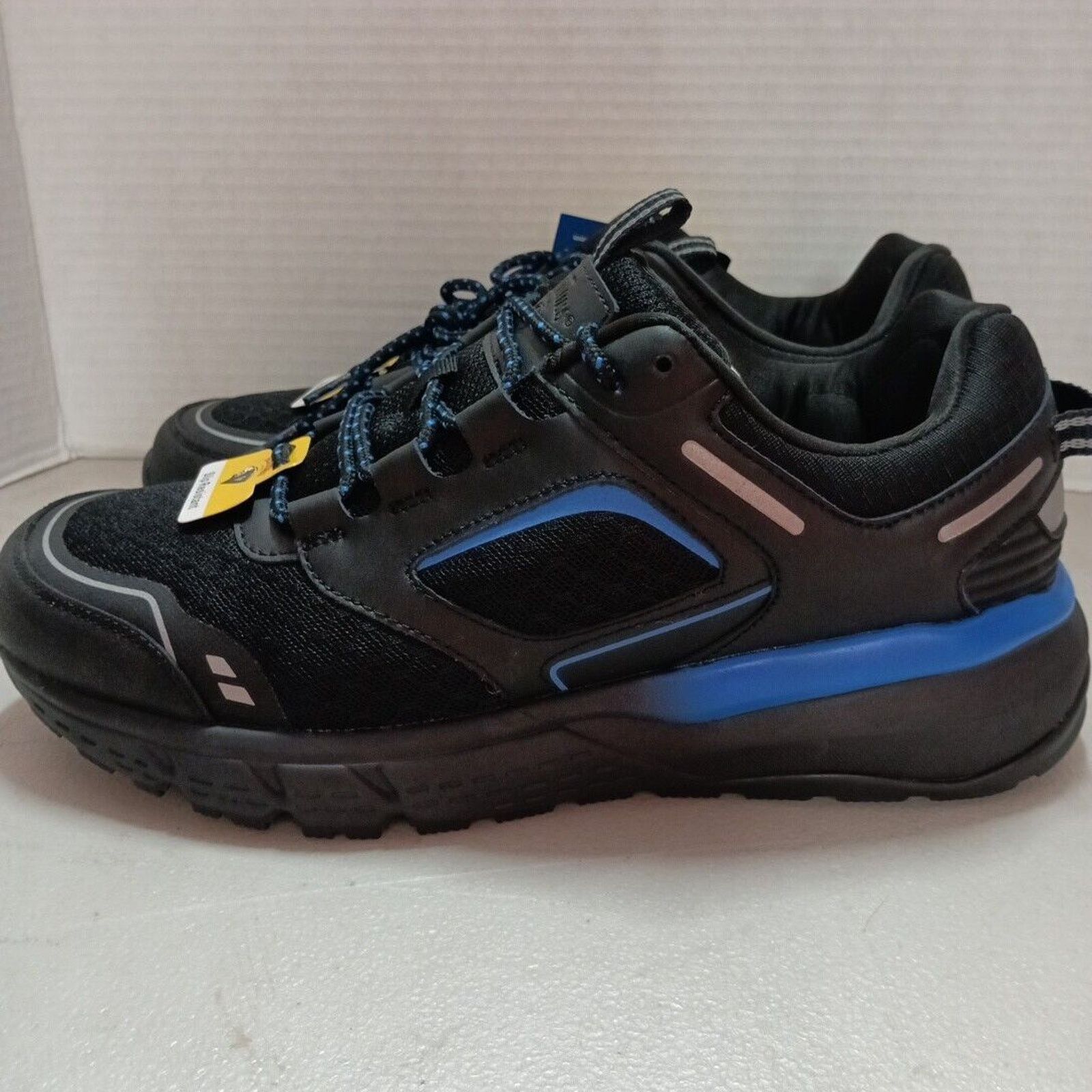 Other Herman Survivors Men's Cary Soft Toe Black Work Shoes Size 8 Size US 8 / EU 41 - 6 Thumbnail