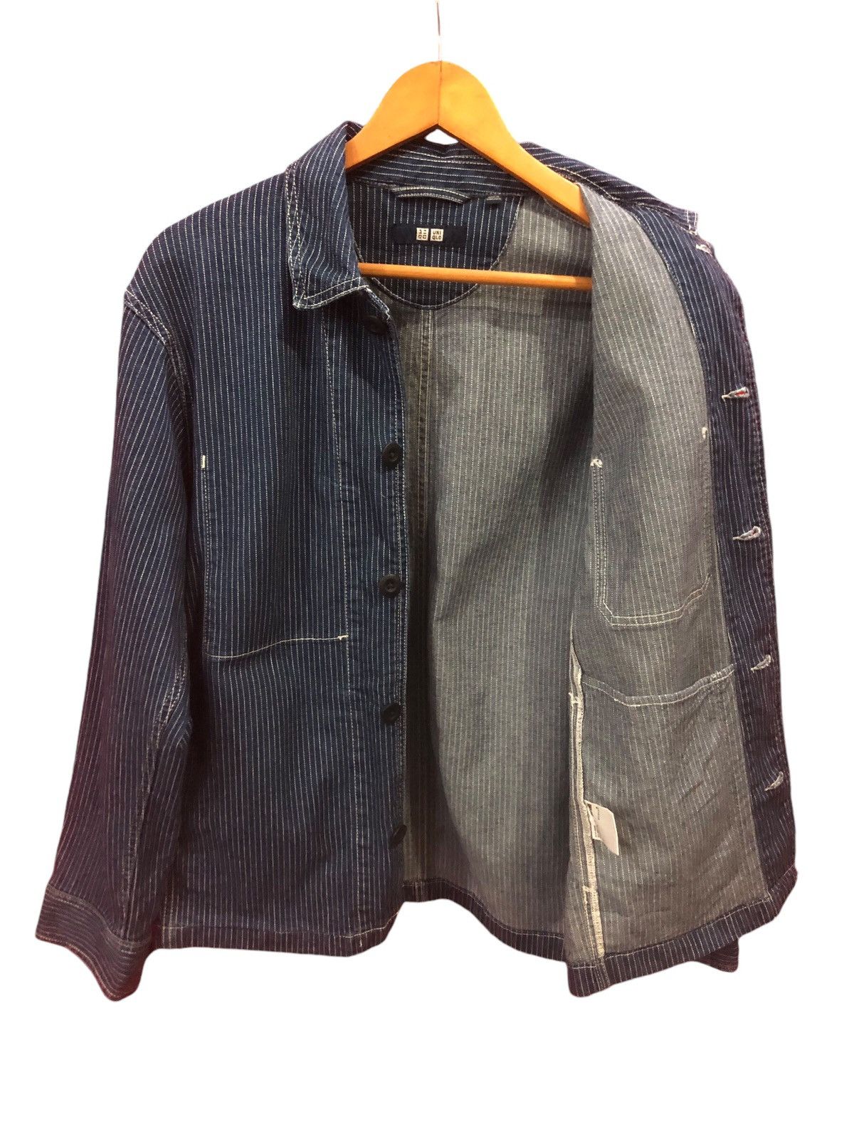 Uniqlo × Vintage Vintage Uniqlo Wabash Chore Denim Size US S / EU 44-46 / 1 - 7 Thumbnail
