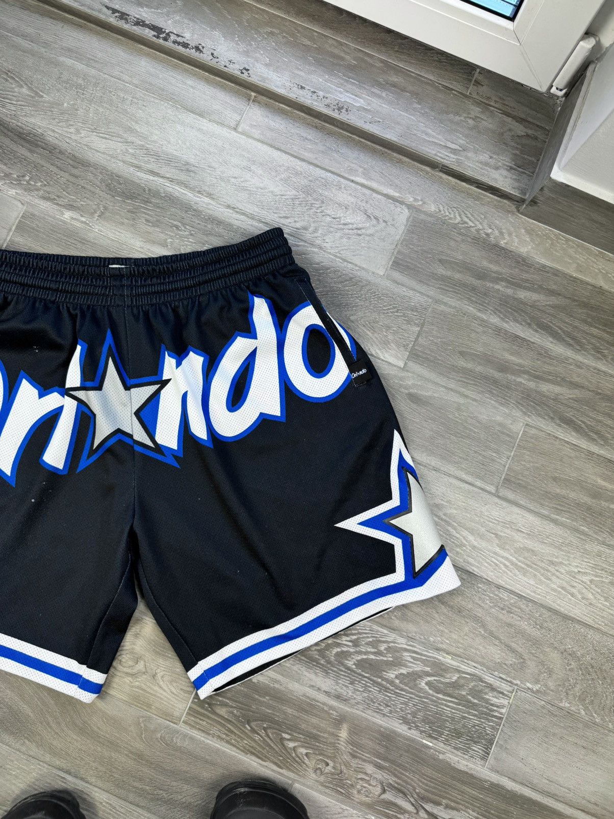 Other Vintage Hardwood Classics NBA Orlando Shorts Size US 34 / EU 50 - 2 Thumbnail