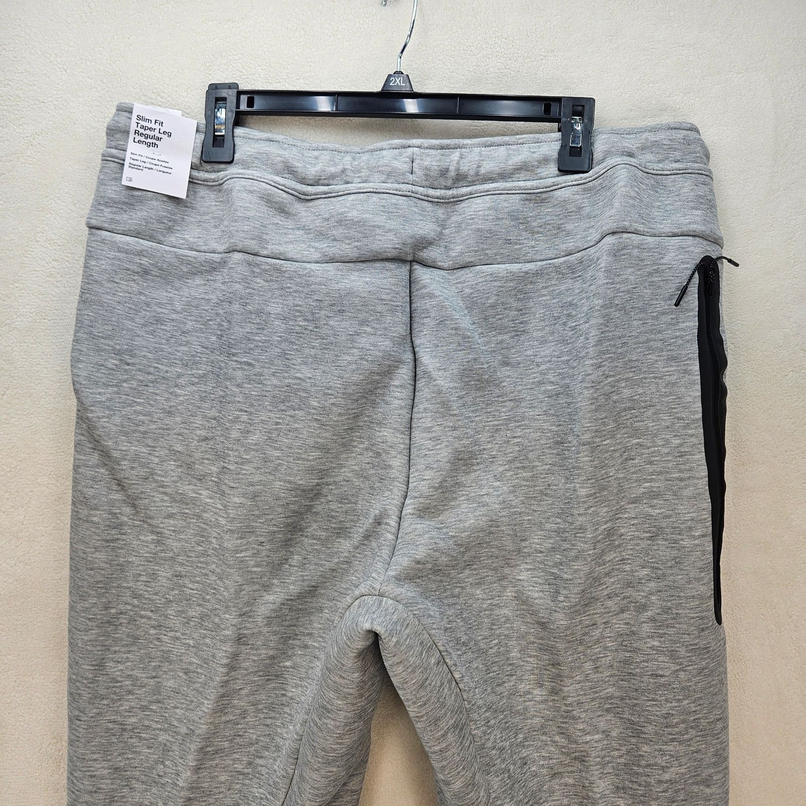Nike NIKE MEN'S XL TECH FLEECE JOGGER HEATHER GREY HV0953-063 Size US 34 / EU 50 - 5 Thumbnail