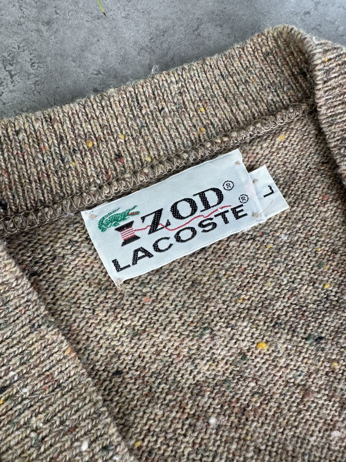 Lacoste Lacoste Vintage Vest Size US L / EU 52-54 / 3 - 2 Thumbnail
